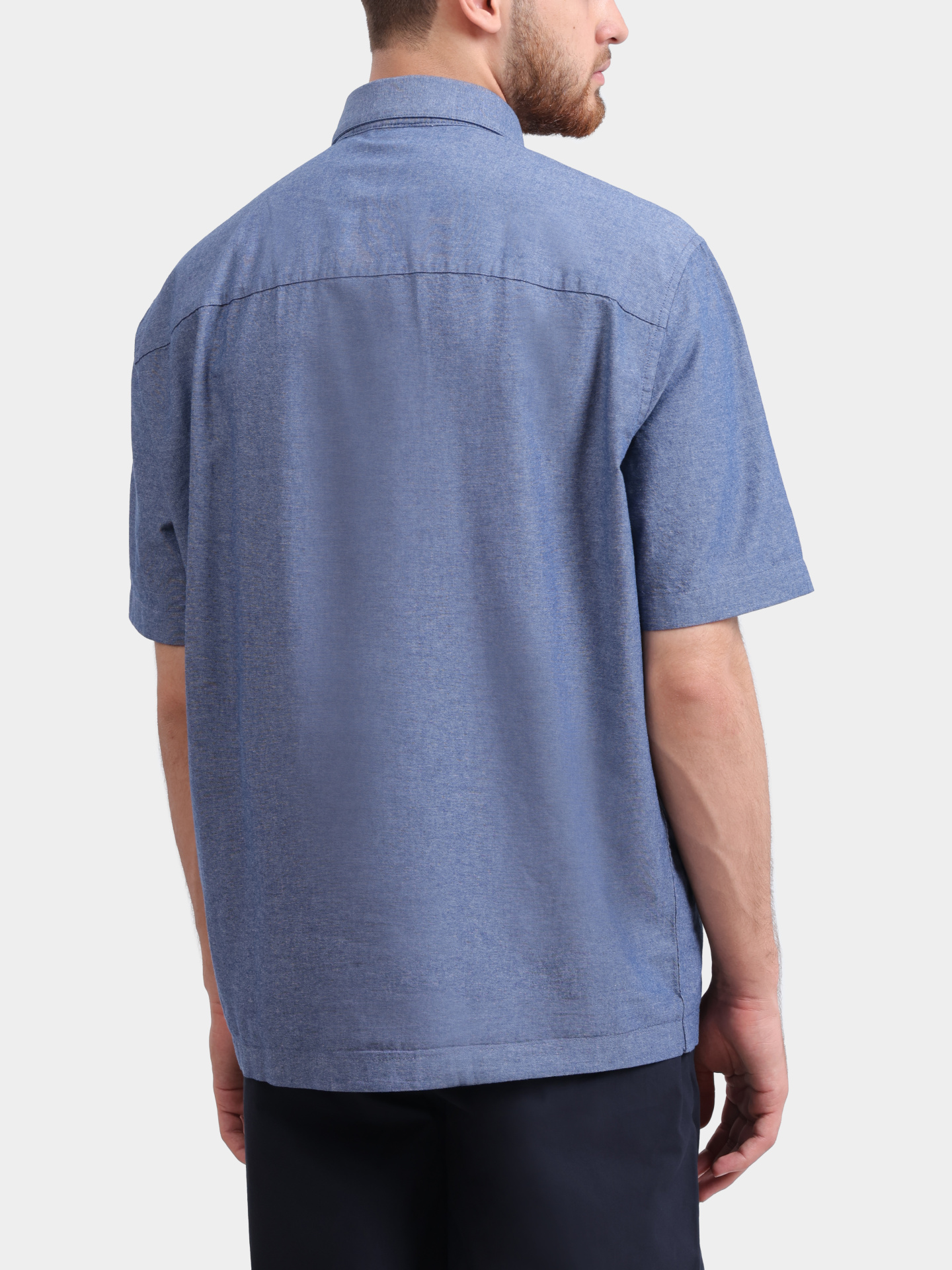 Рубашка Armani Exchange XM002283 AF22712 MB001 хлопковая мужская — купить в интернет-магазине Verdistore