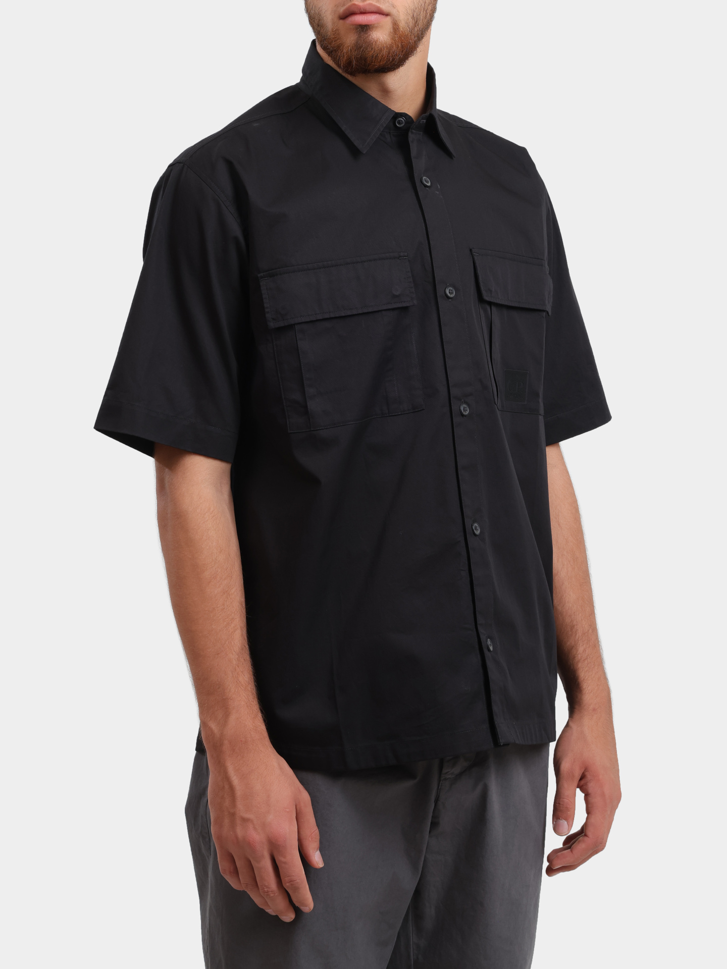 Рубашка C.P. Company 18CLSH027A006472A 999 хлопковая мужская — купить в интернет-магазине Verdistore