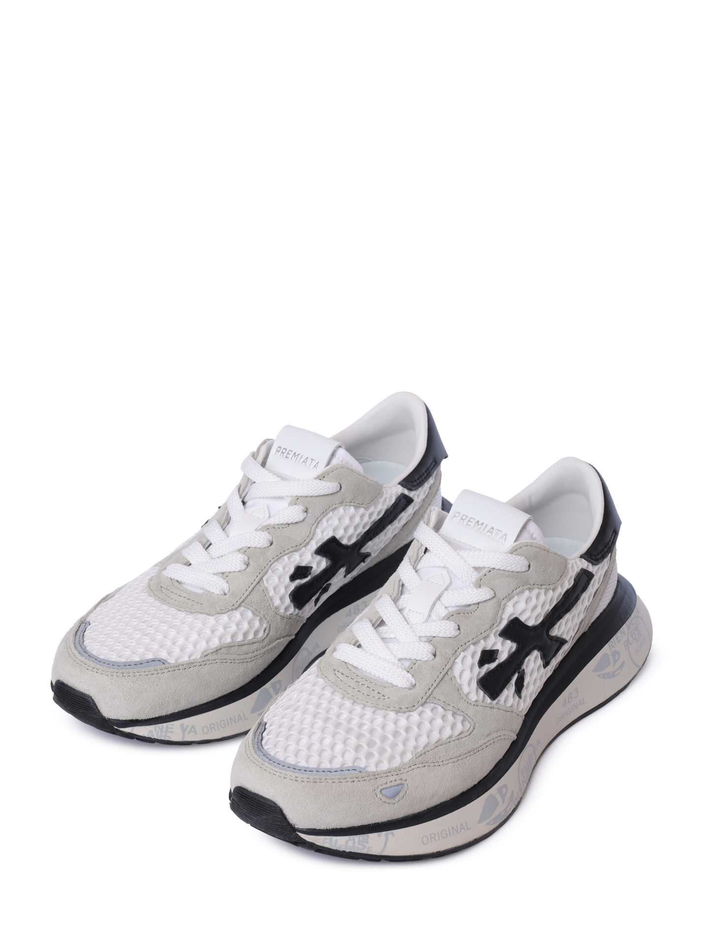 Кроссовки Premiata LAURYN VAR 7485 комбинированные женские — купить в интернет-магазине Verdistore