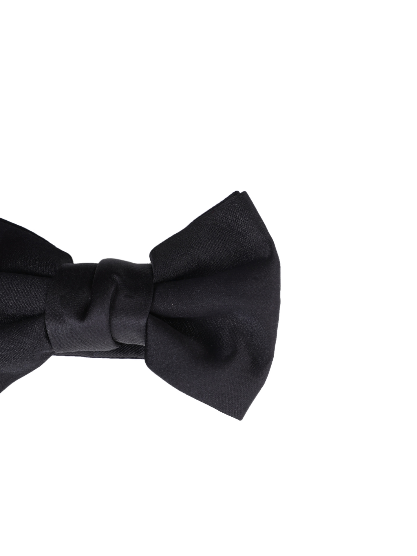 Галстук-бабочка черного цвета из мягкого шелка — купить в интернет-магазине Verdistore