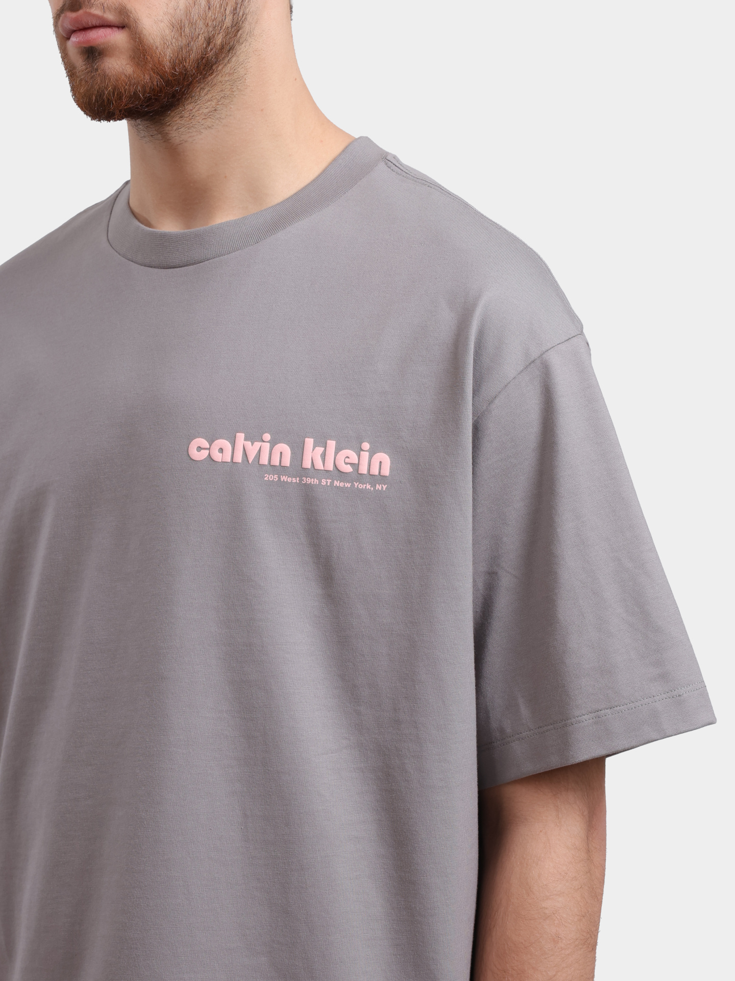 Футболка Calvin Klein Jeans LV04RC829G PFP хлопковая мужская — купить в интернет-магазине Verdistore