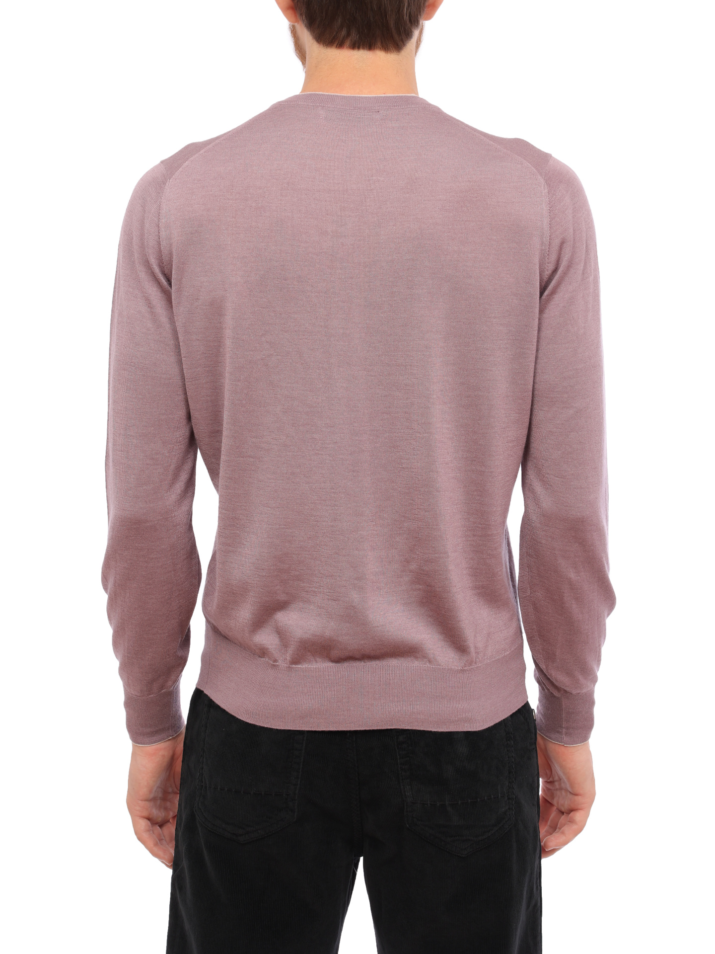 Джемпер Brunello Cucinelli M2300162 трикотажный мужской с V-вырезом — купить в интернет-магазине Verdistore