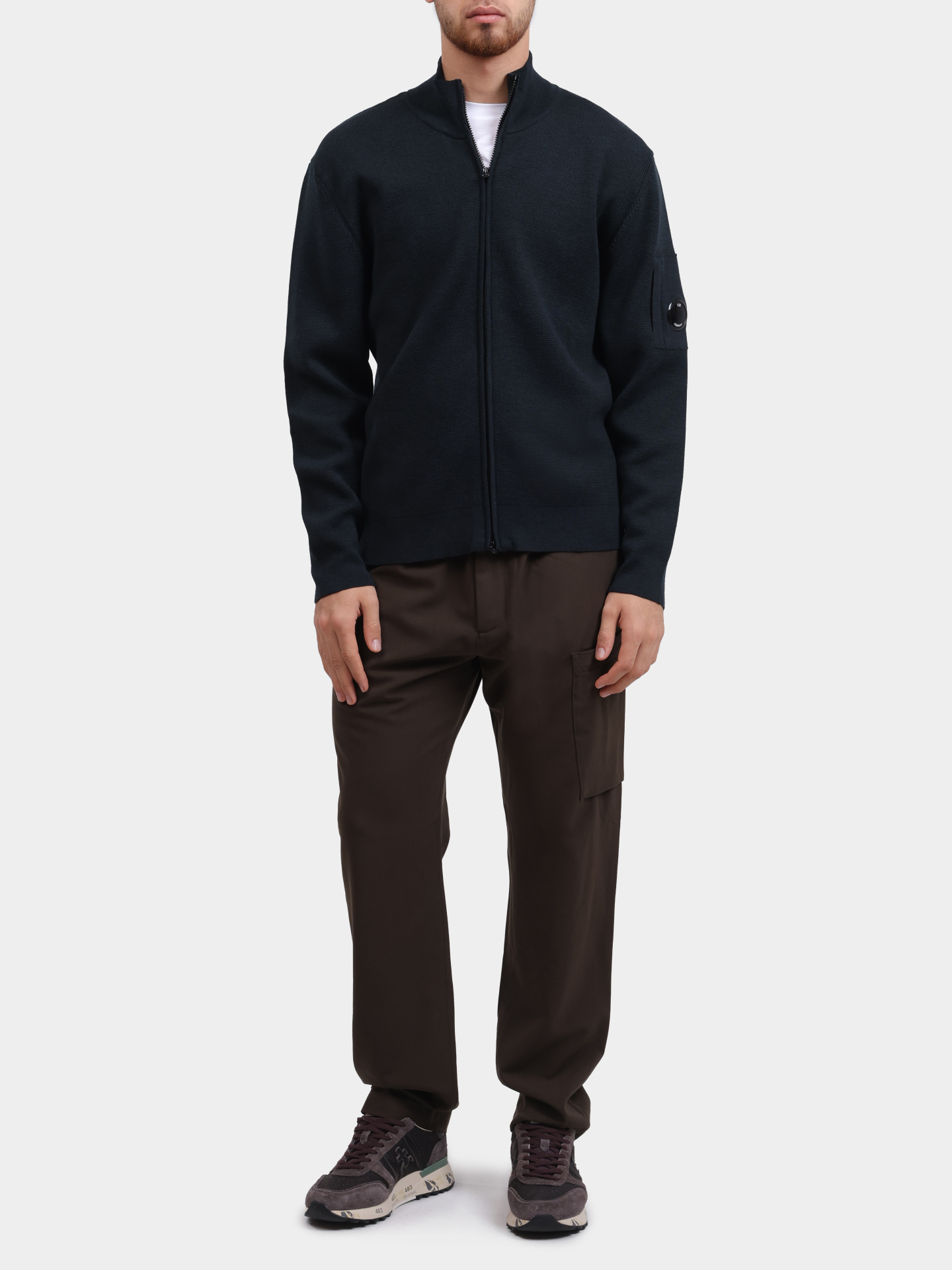 Кардиган C.P. Company 19CMKN202A 006595A мужской — купить в интернет-магазине Verdistore