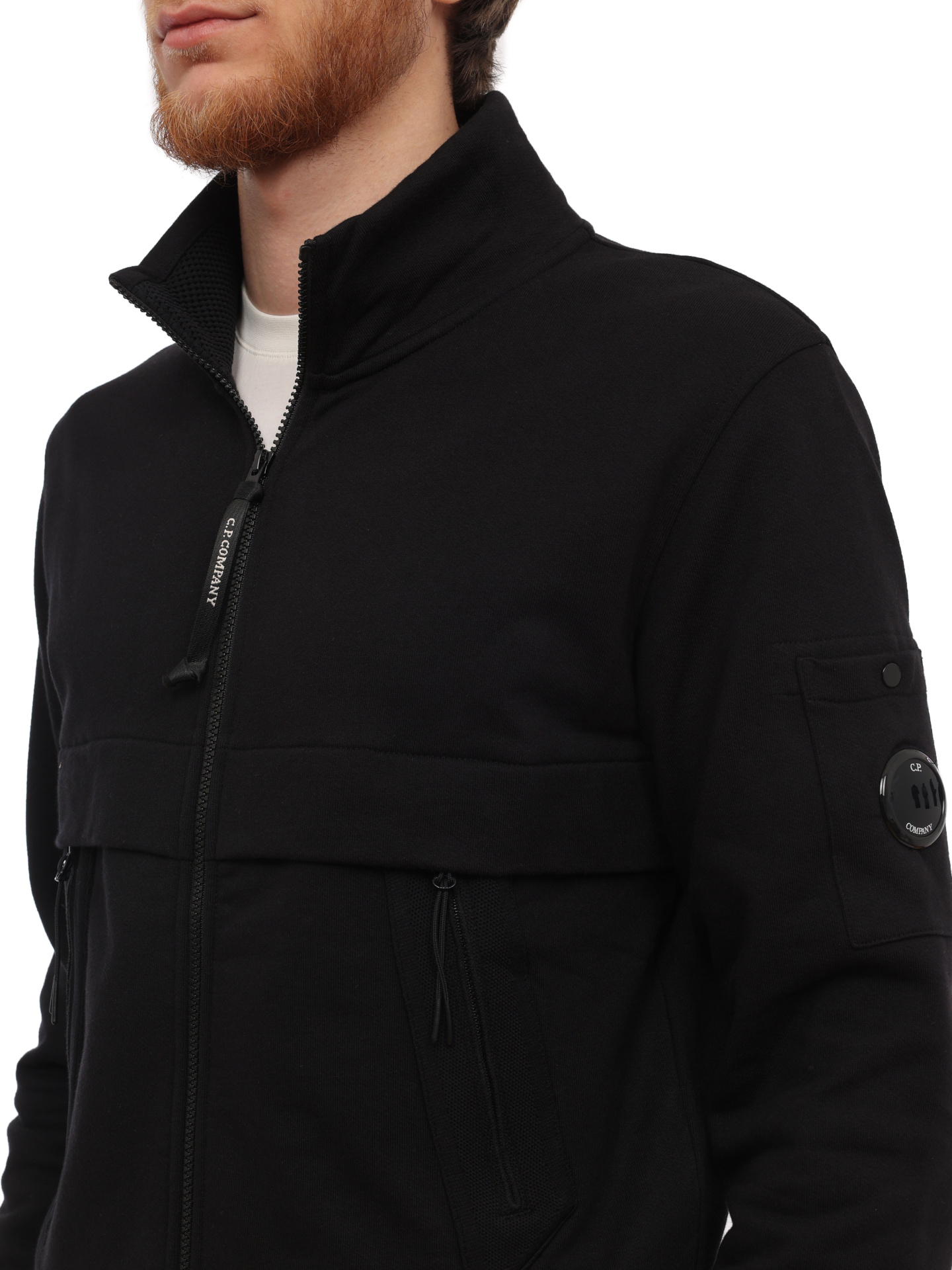 Толстовка C.P. Company 15CMSS132A-005086W 999 хлопковая мужская — купить в интернет-магазине Verdistore