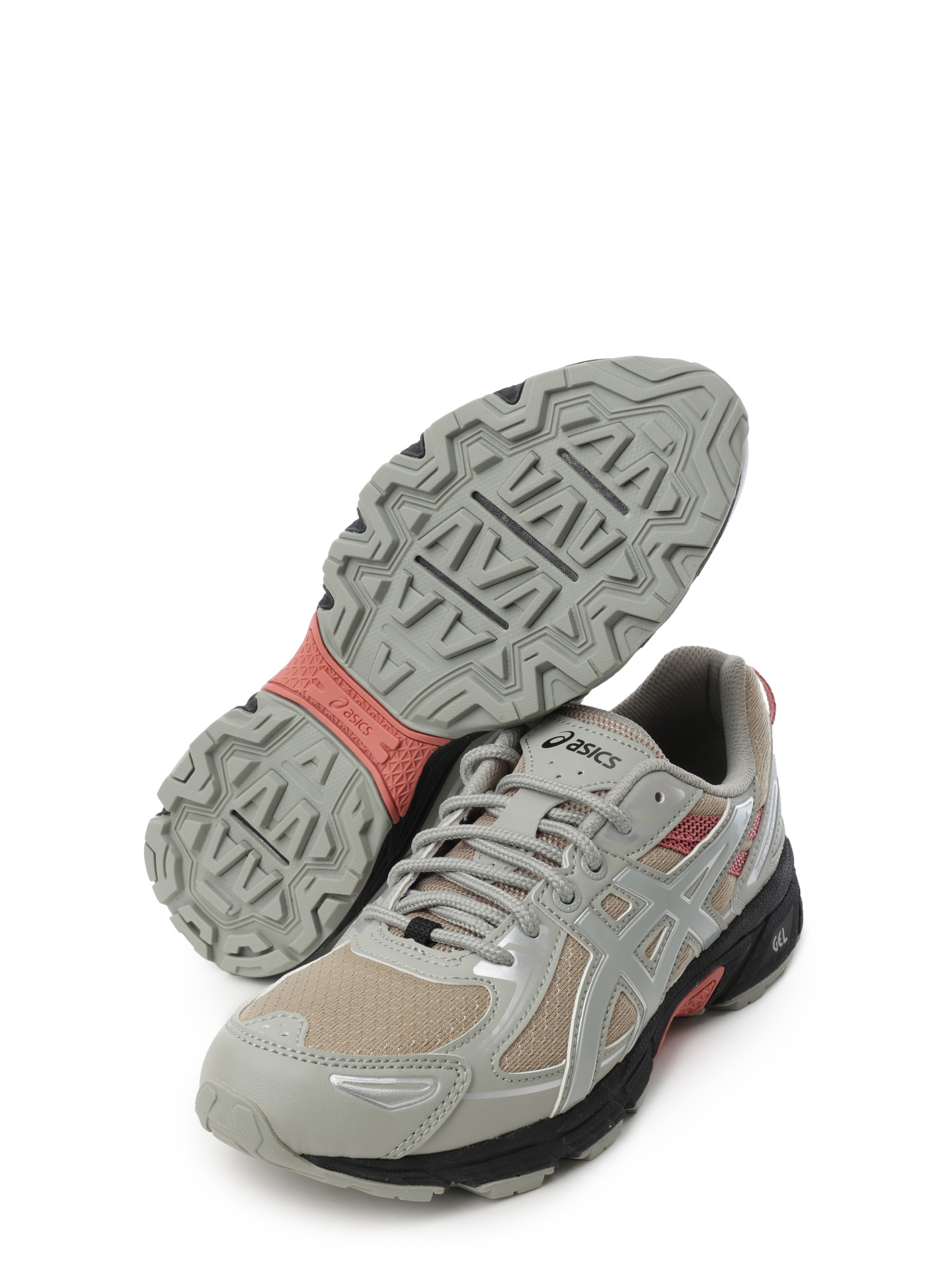 Кроссовки Asics 1202A431 200 серые женские с розовыми вставками — купить в интернет-магазине Verdistore