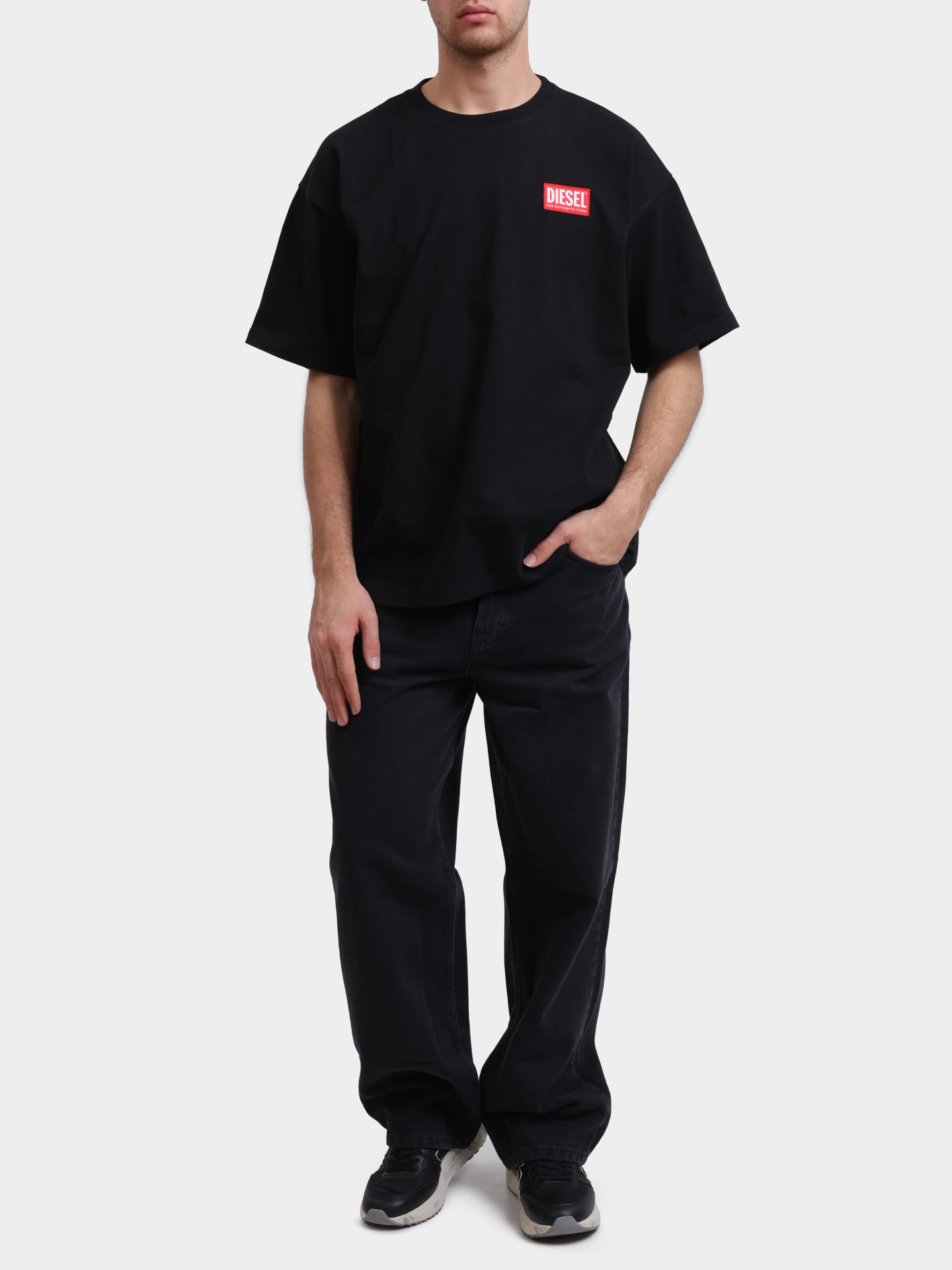 Футболка A149470NIAR9XX черная мужская — купить в интернет-магазине Verdistore