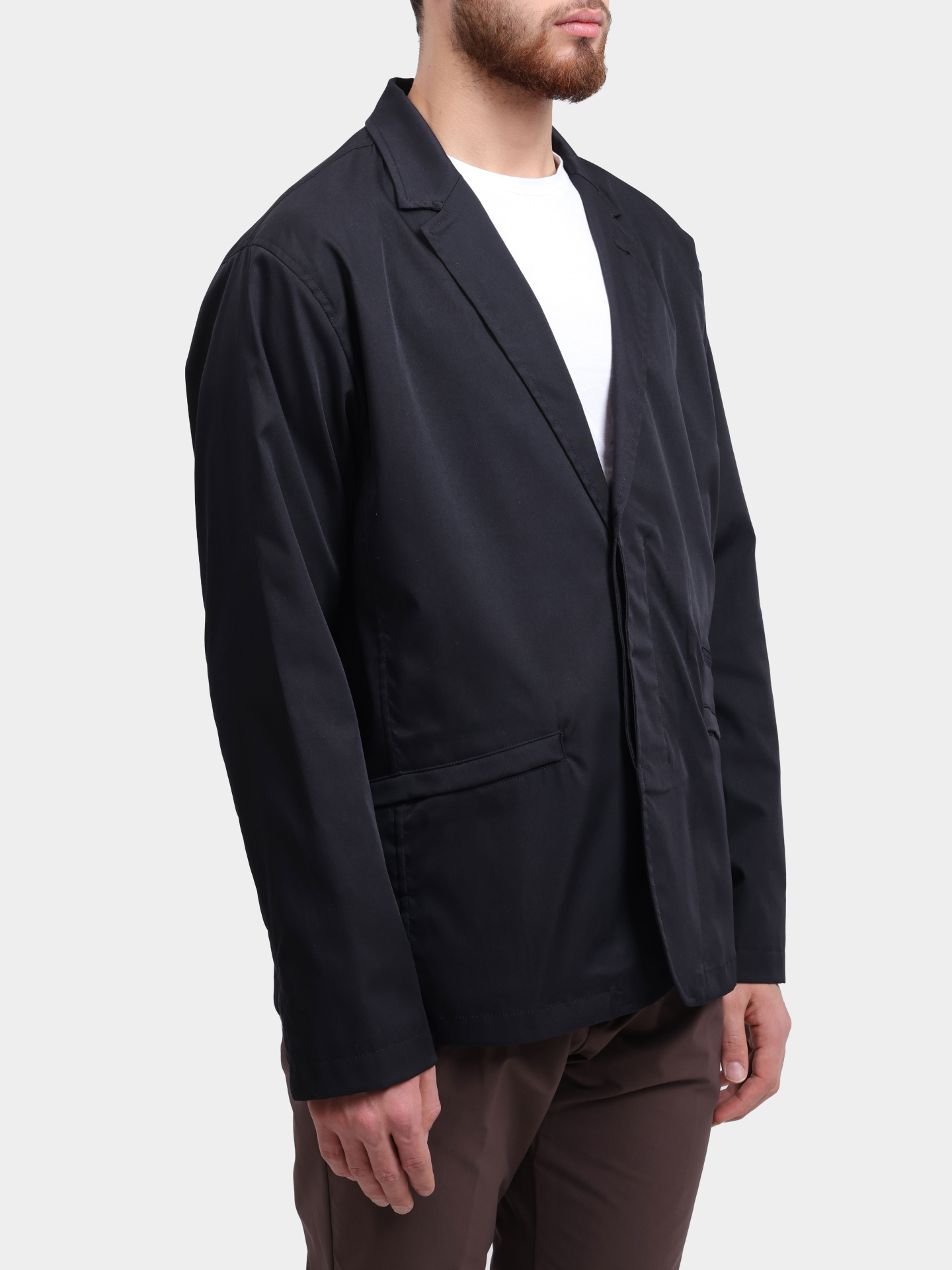 Куртка-пиджак Herno GA00026UL 12830 9300 черная мужская — купить в интернет-магазине Verdistore