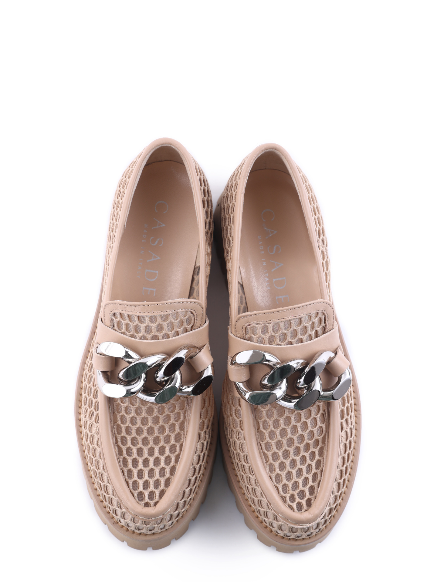 Лоферы Casadei 1D218S0401C13102804 текстильные женские — купить в интернет-магазине Verdistore