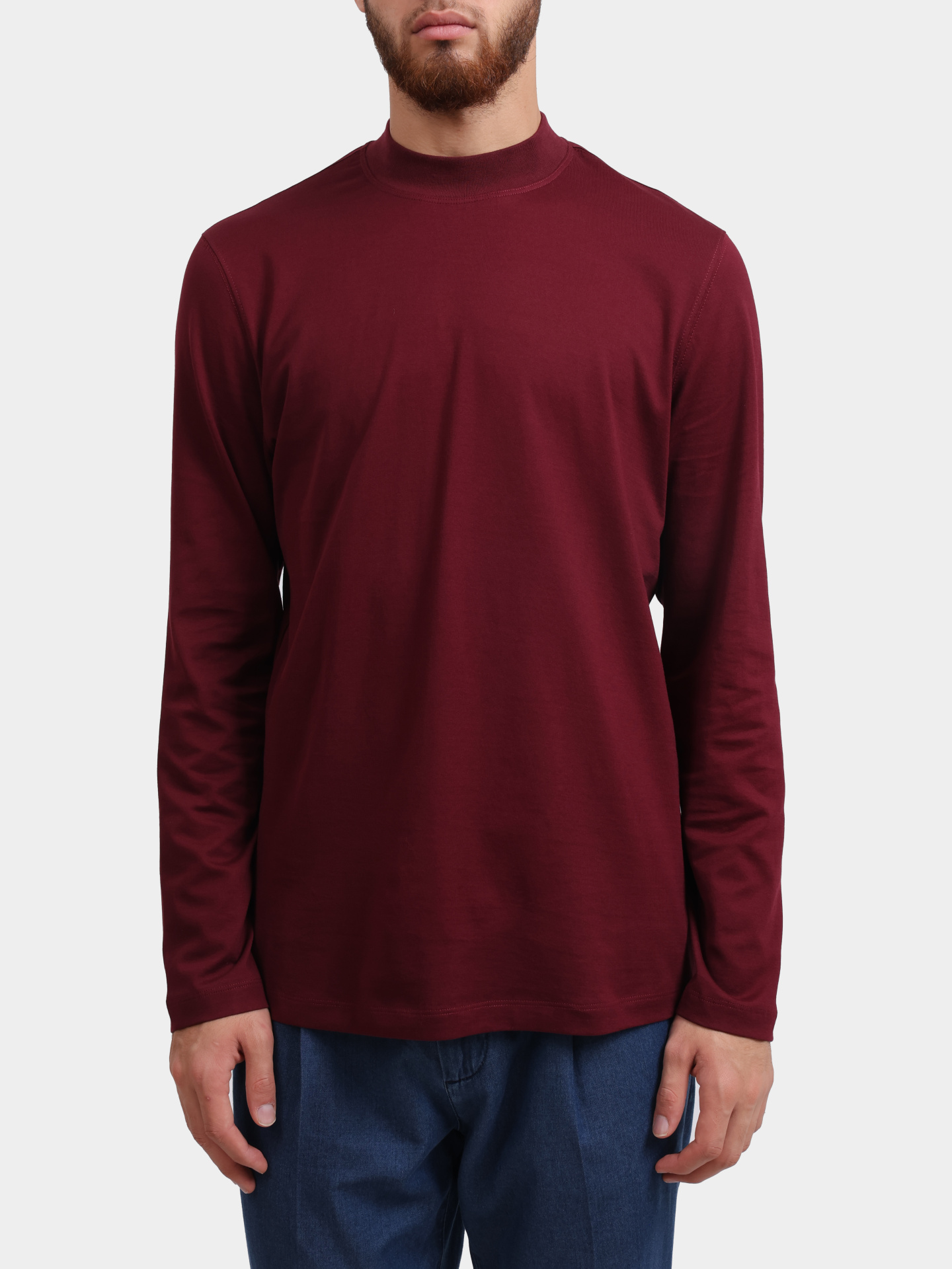 Лонгслив Brunello Cucinelli M0B131366 C3985 хлопковый мужской — купить в интернет-магазине Verdistore