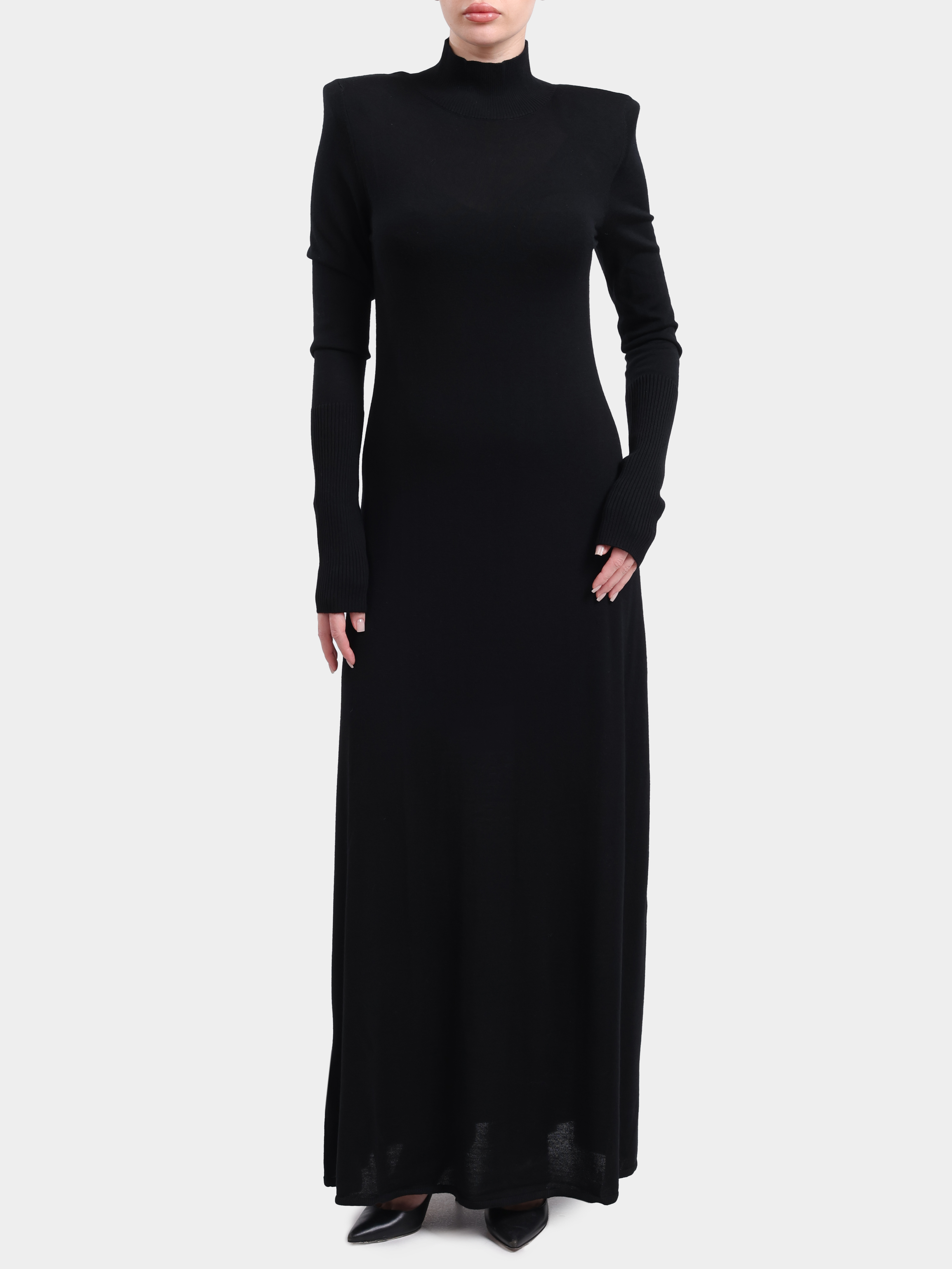 Платье Pinko 107247 A3FY Z99 шерстяное женское с подплечниками — купить в интернет-магазине Verdistore