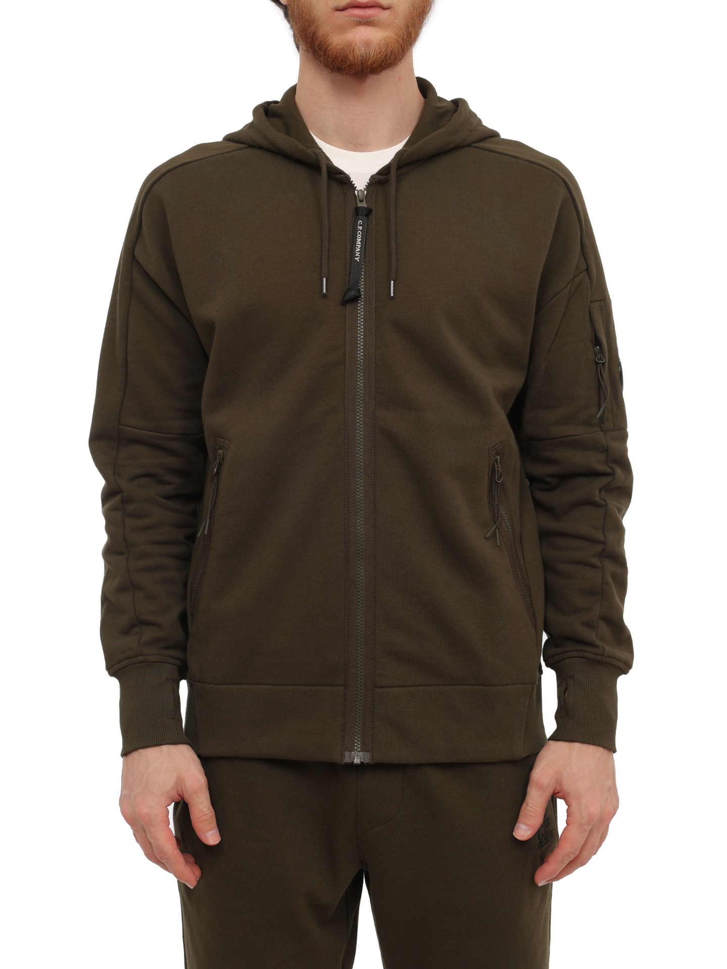 Толстовка C.P. Company 15CMSS400A-005086W 683 хлопковая мужская — купить в интернет-магазине Verdistore