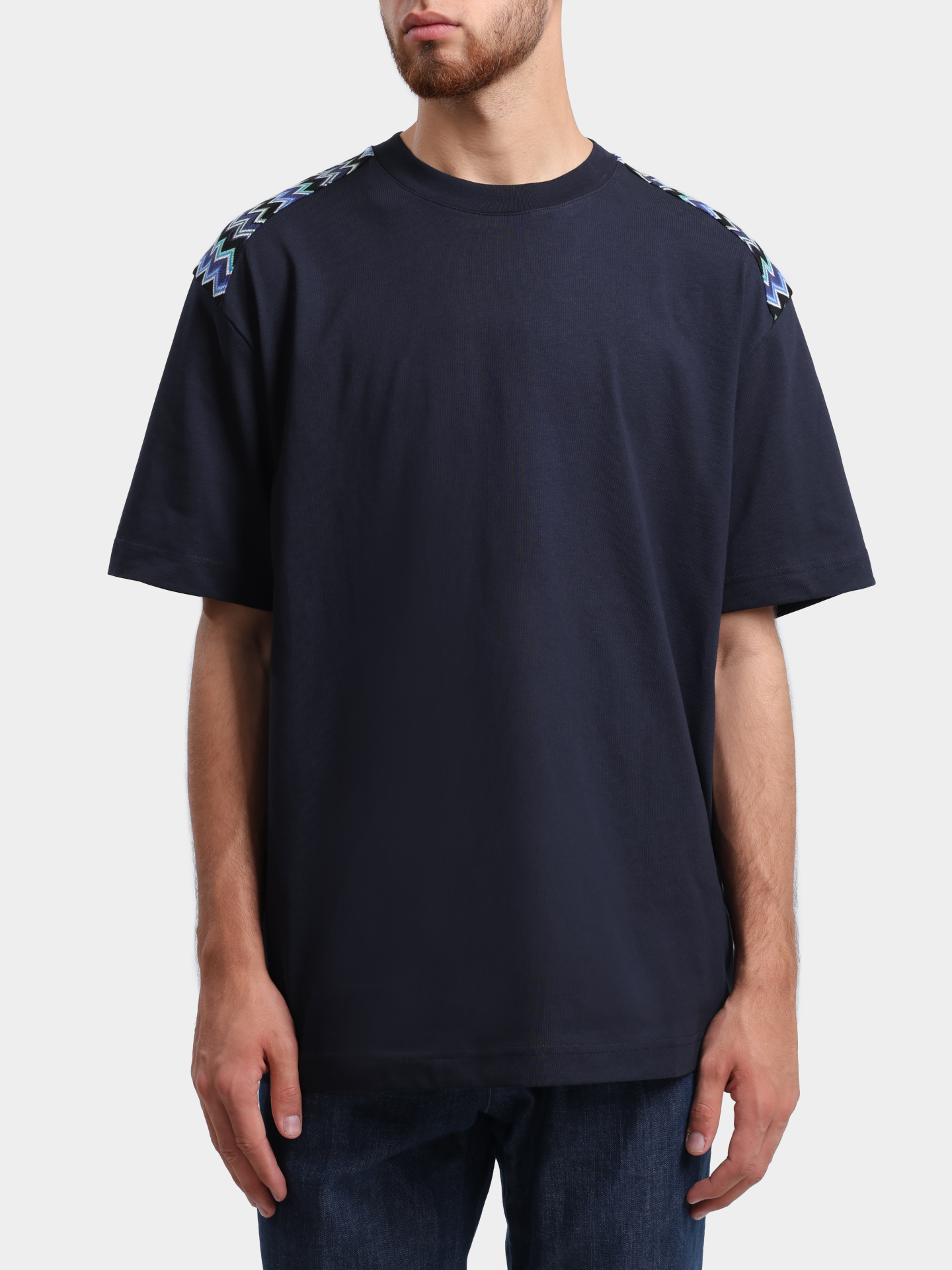 Футболка MISSONI US25SL0B BJ00M6 S72JV хлопковая мужская — купить в интернет-магазине Verdistore