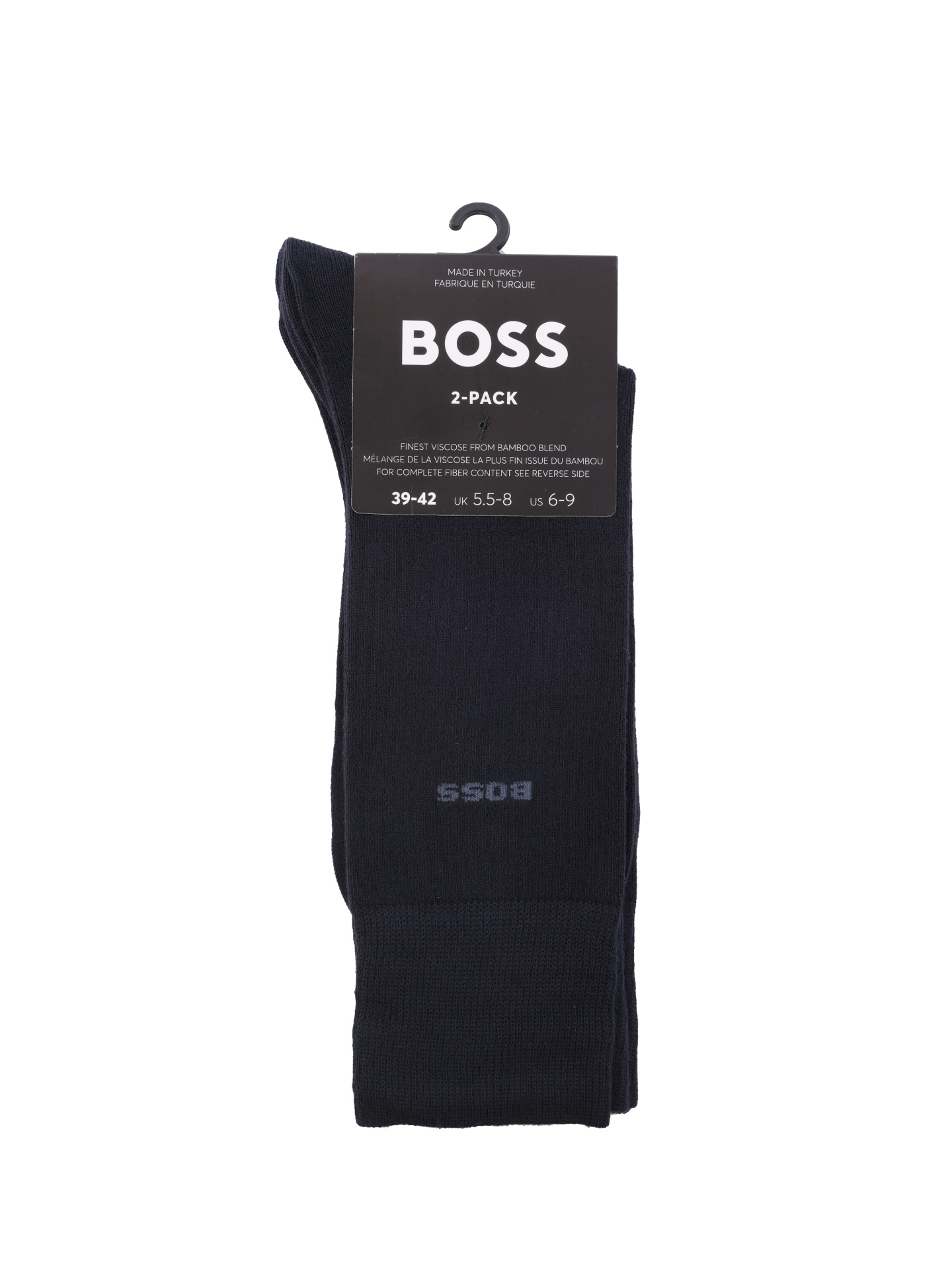 Носки Boss 50491196 401 темно-синие мужские из вискозы — купить в интернет-магазине Verdistore