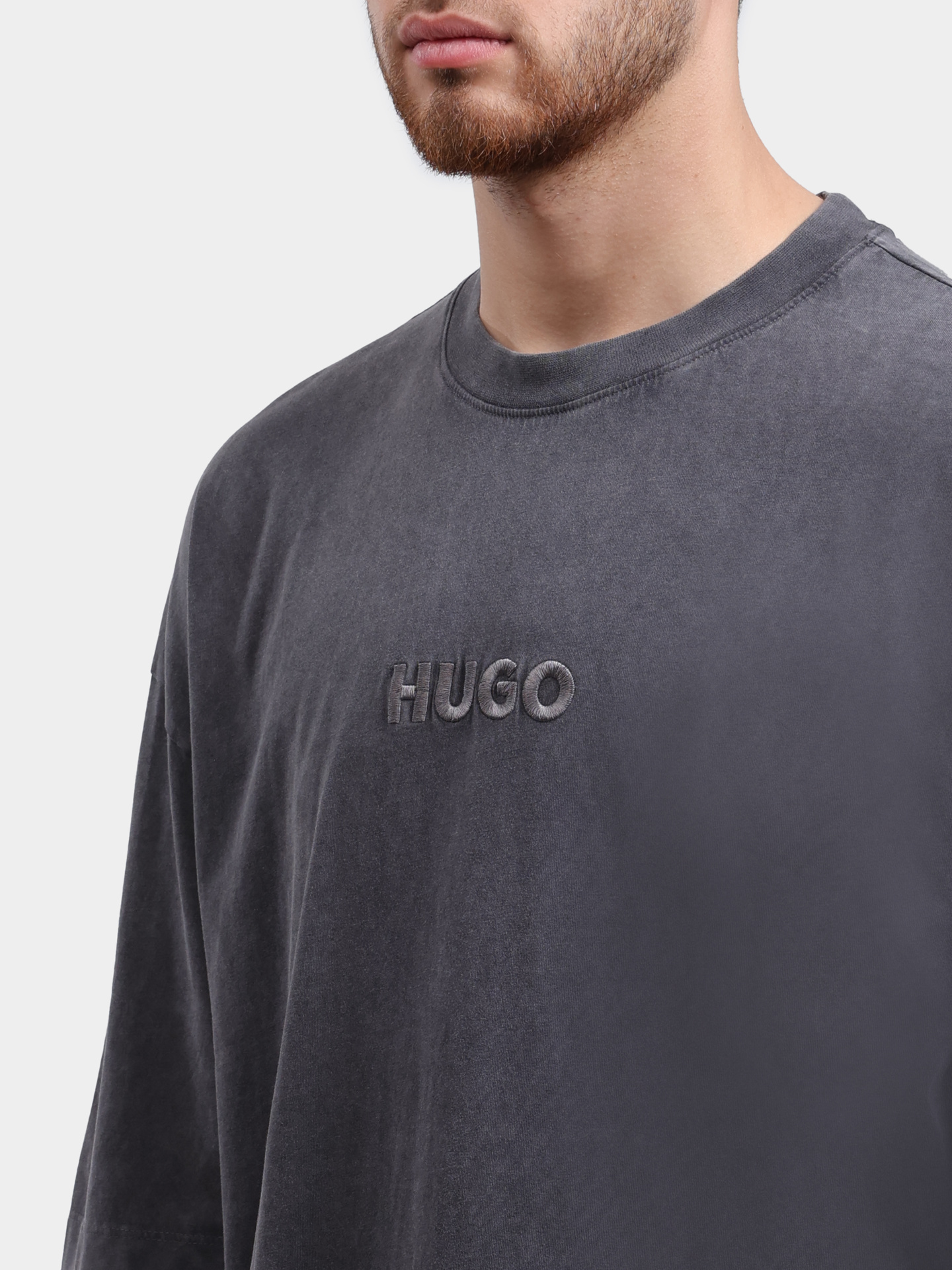 Футболка Hugo 50546369 017 хлопковая мужская — купить в интернет-магазине Verdistore