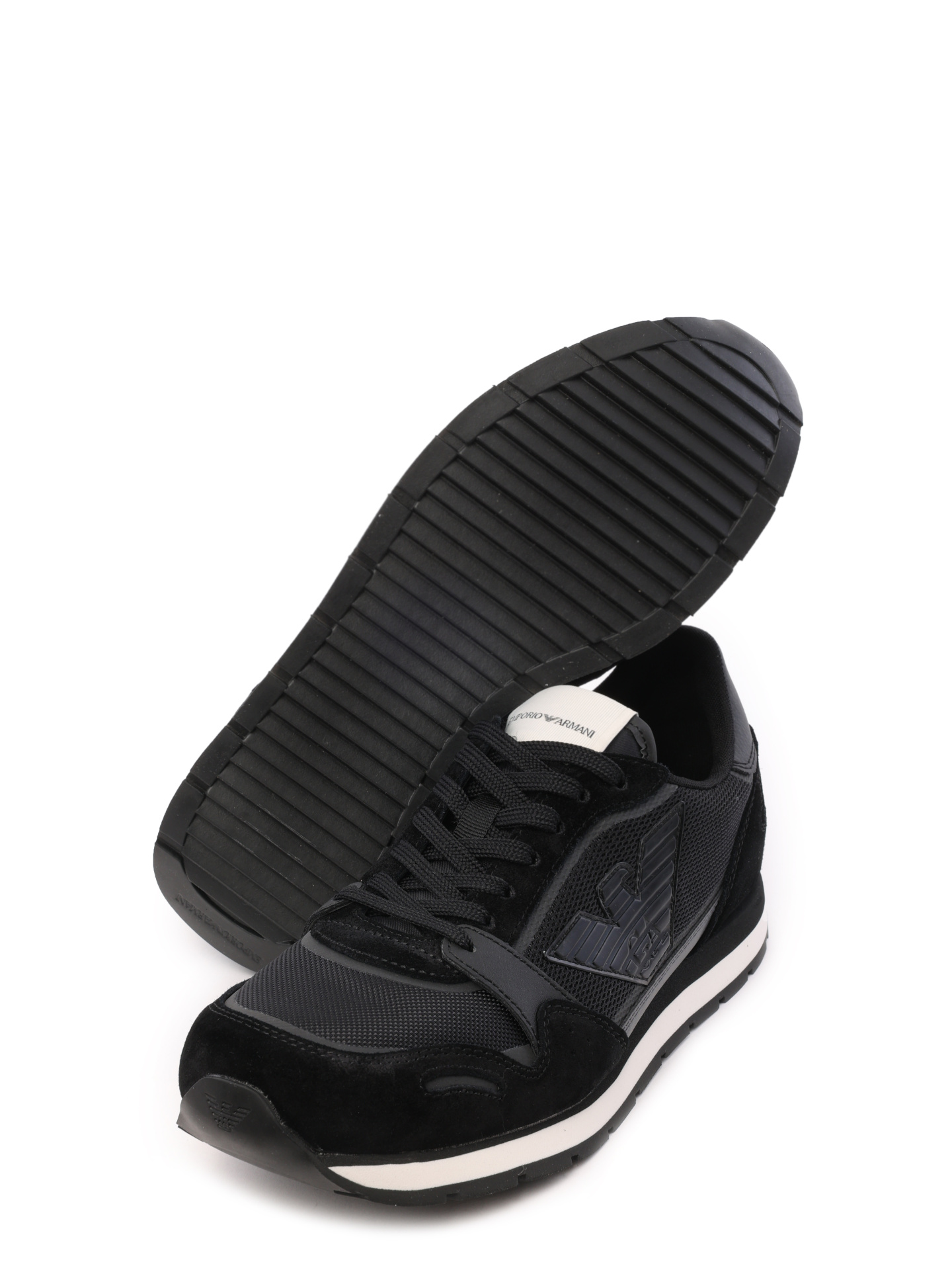 Кроссовки Emporio Armani X4X537 XN730 R926 комбинированные мужские — купить в интернет-магазине Verdistore