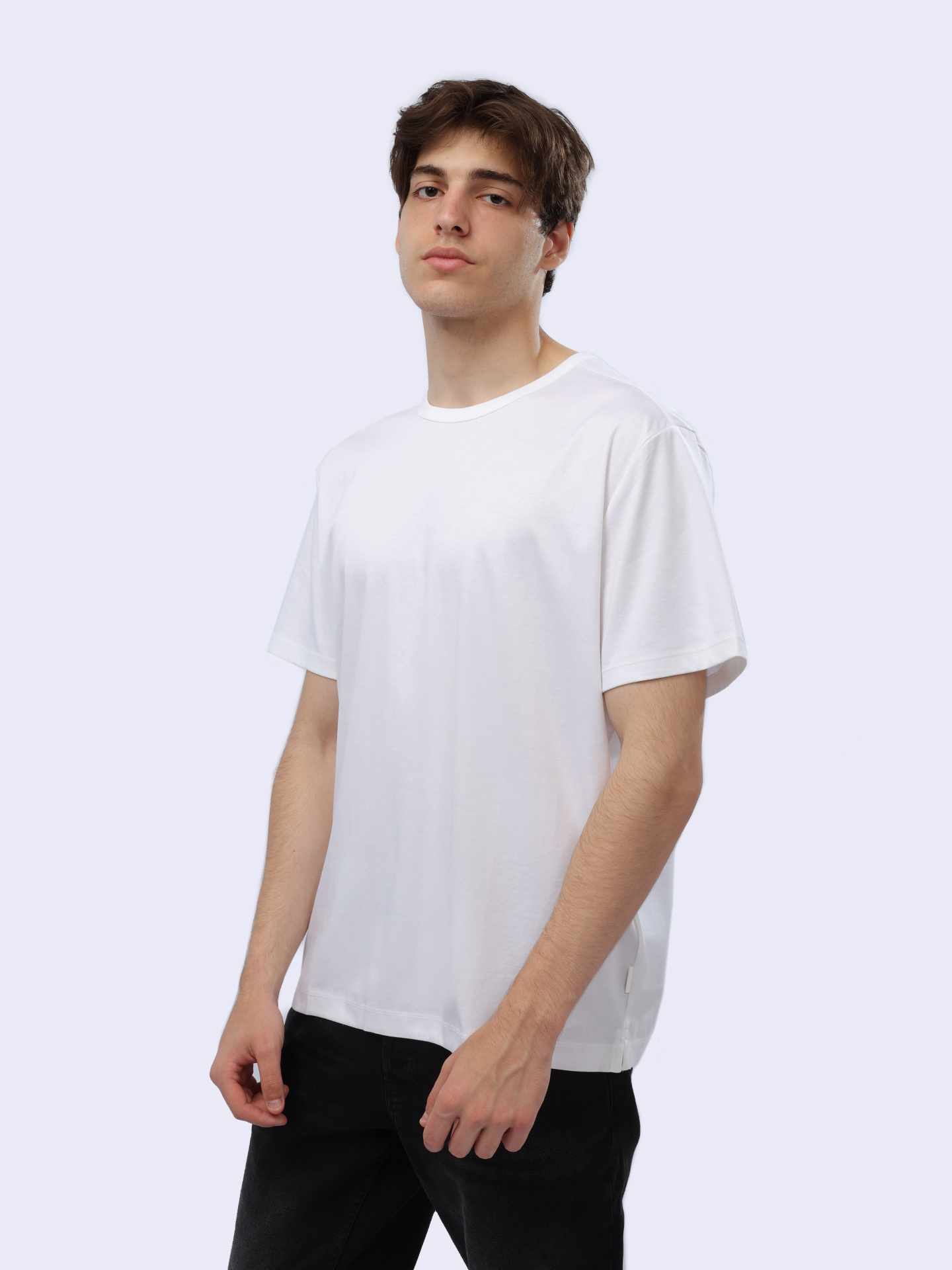 Футболка Calvin Klein K10K112526 белая мужская из хлопка — купить в интернет-магазине Verdistore
