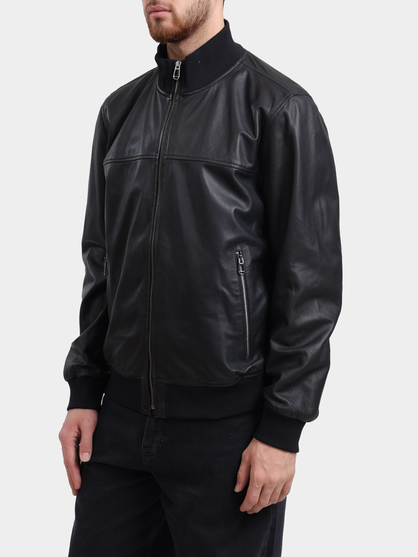 Куртка Joop! Byll 1500150 001 кожаная мужская — купить в интернет-магазине Verdistore