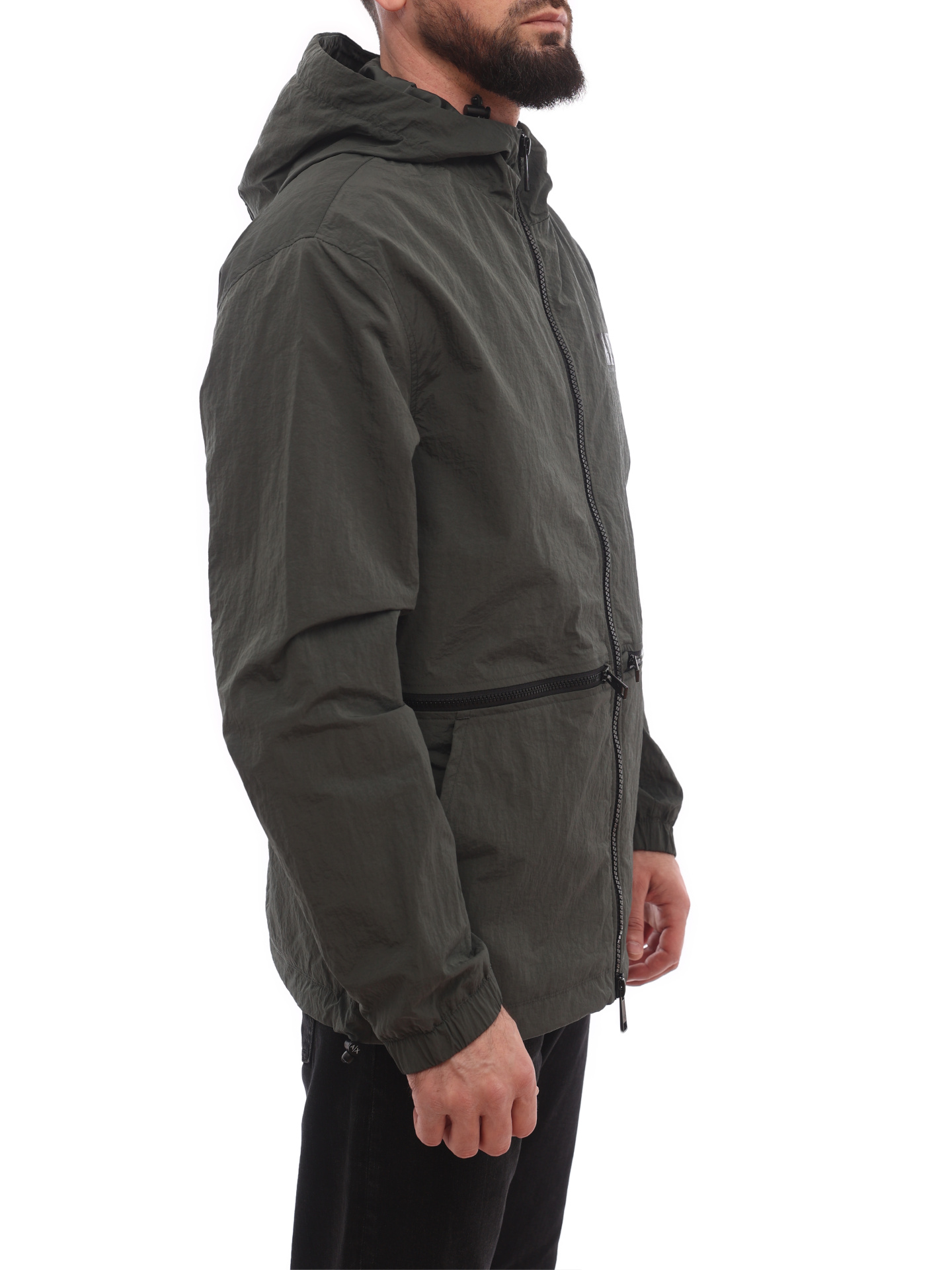 Куртка Armani Exchange 3LZB50 ZNBYZ 1839 хаки мужская на молнии — купить в интернет-магазине Verdistore