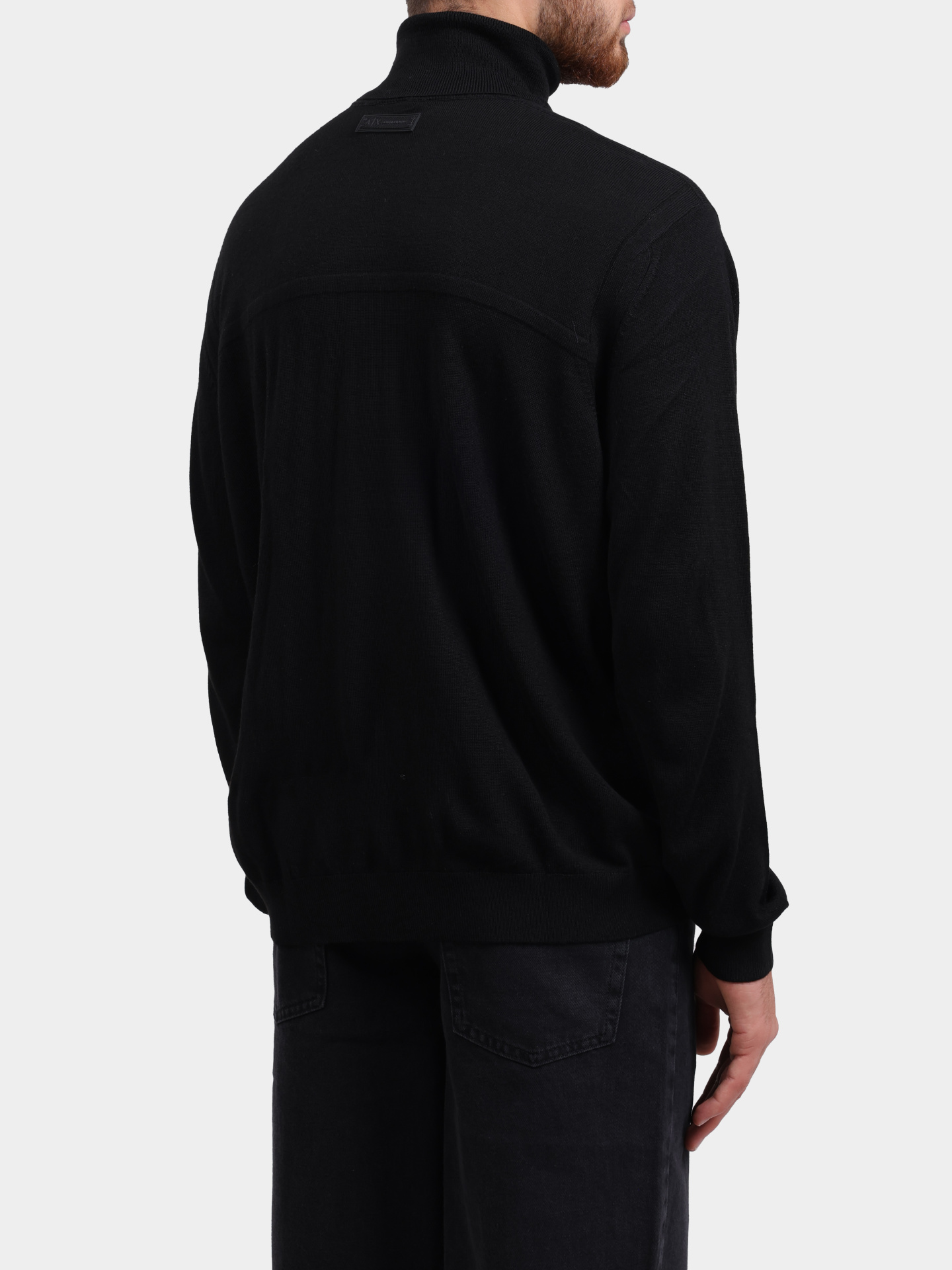 Водолазка Armani Exchange XM000900 AF11982 UC001 черная мужская — купить в интернет-магазине Verdistore