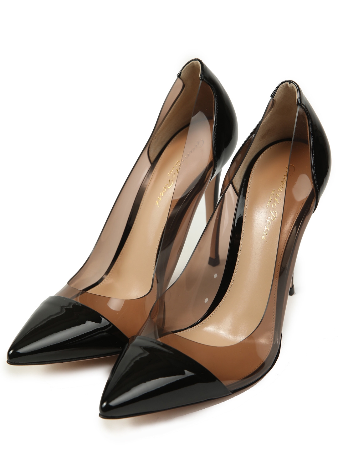 Туфли Gianvito Rossi G20140 комбинированные женские — купить в интернет-магазине Verdistore