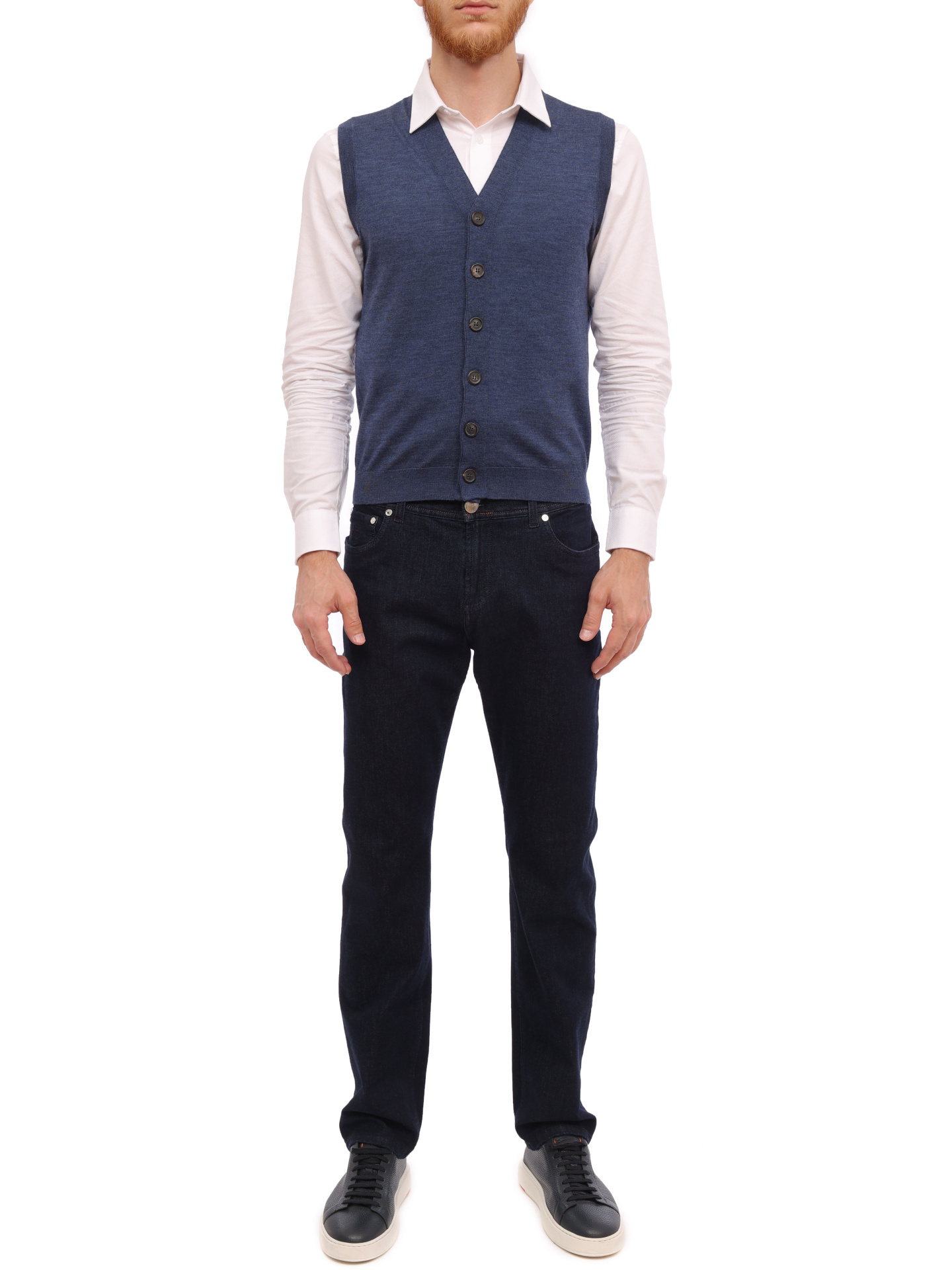 Жилет Brunello Cucinelli M2482067 трикотажный мужской — купить в интернет-магазине Verdistore