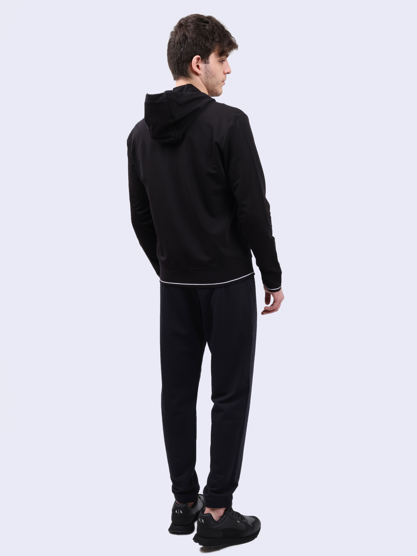Брюки спортивные Armani Exchange 8NZP82 ZJH3Z 1510 темно-синие мужские — купить в интернет-магазине Verdistore