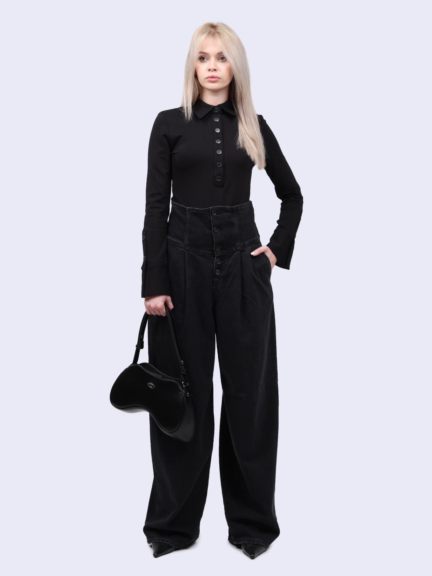 Джинсы KLW03004DS098KLW55 палаццо  — купить в интернет-магазине Verdistore