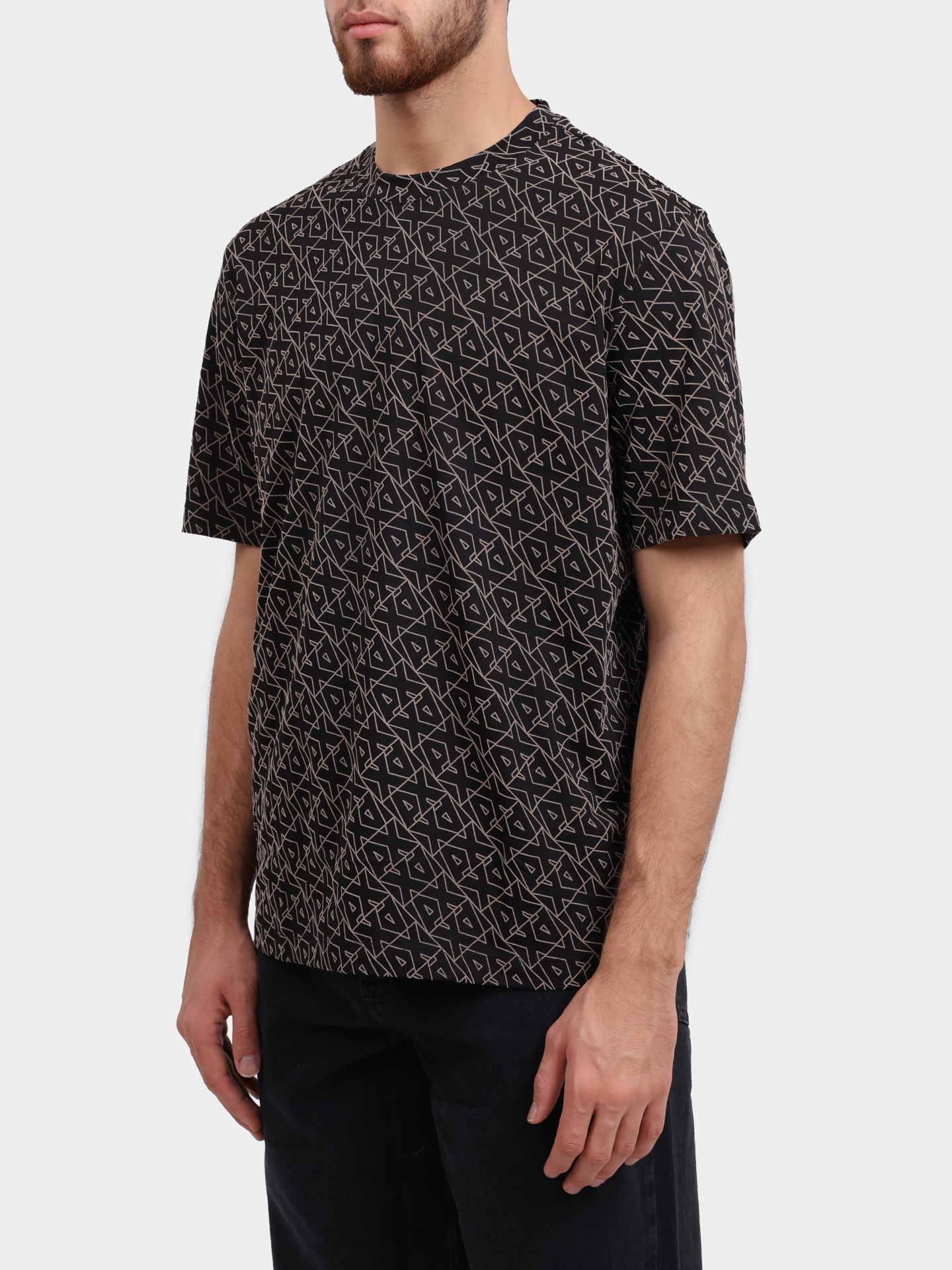 Футболка Armani Exchange XM001897 AF10356 FC196 хлопковая мужская — купить в интернет-магазине Verdistore