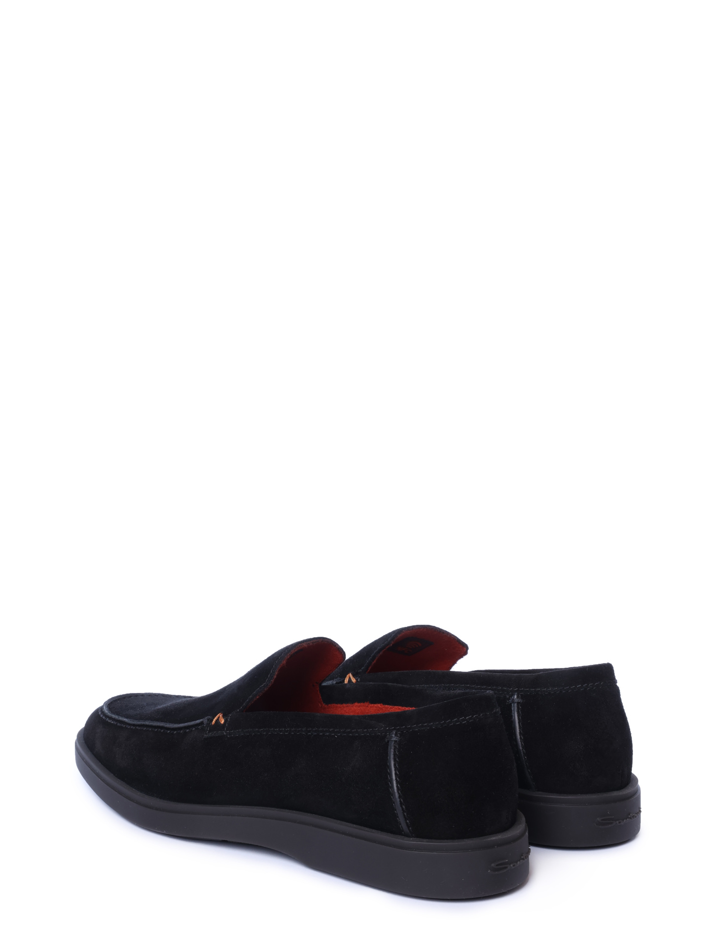 Лоферы Santoni MGDG17824SMOKSVUN01 замшевые мужские — купить в интернет-магазине Verdistore