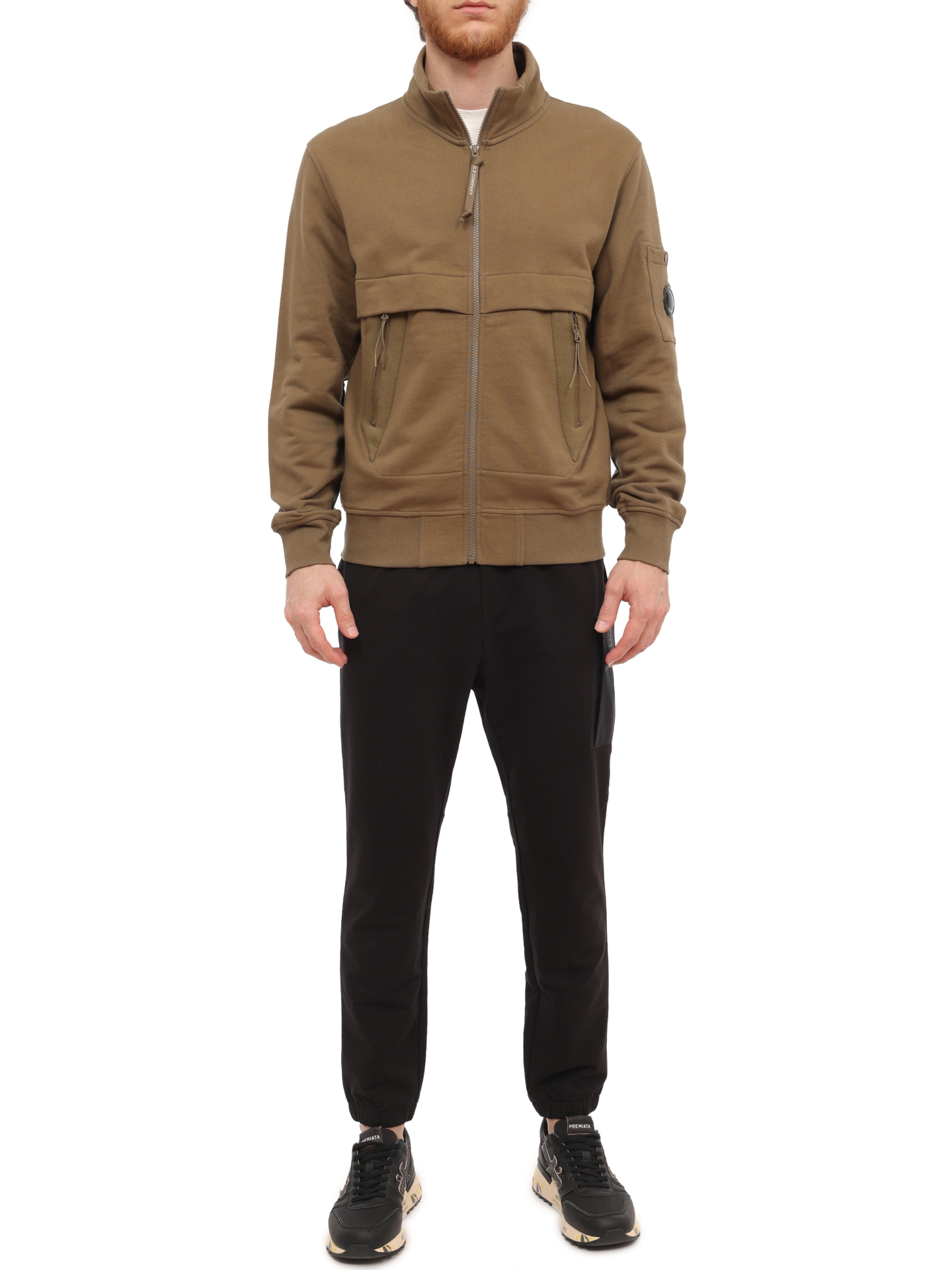 Толстовка C.P. Company 15CMSS132A-005086W 653 хлопковая мужская — купить в интернет-магазине Verdistore