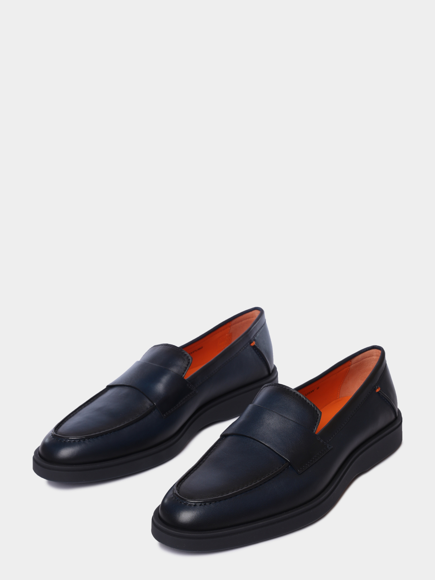 Лоферы Santoni MGDG19051OOTGBYPU60 кожаные мужские — купить в интернет-магазине Verdistore