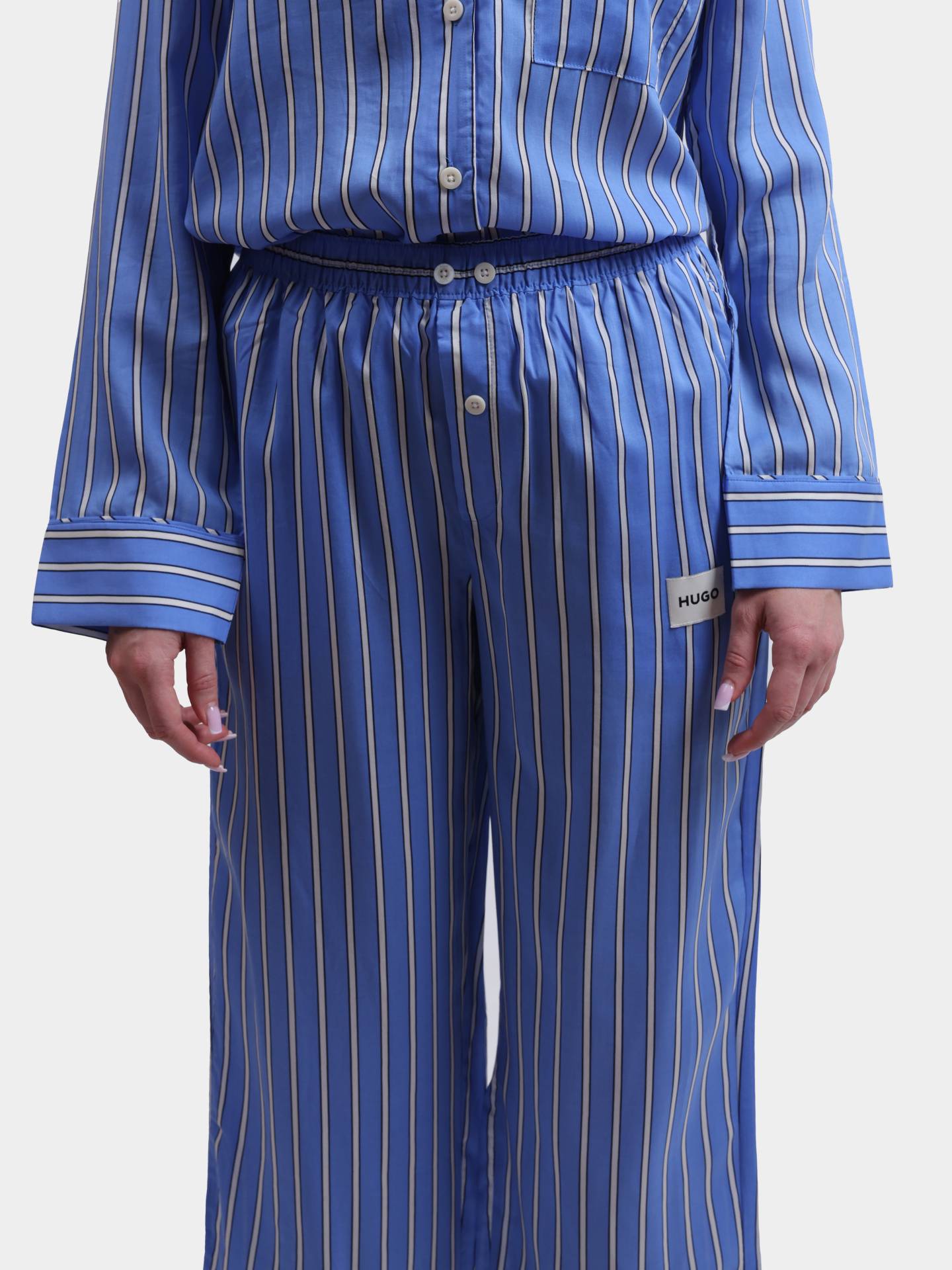 Брюки пижамные KLEO_PANTS 10272490 01 50544156 55 голубые женские — купить в интернет-магазине Verdistore