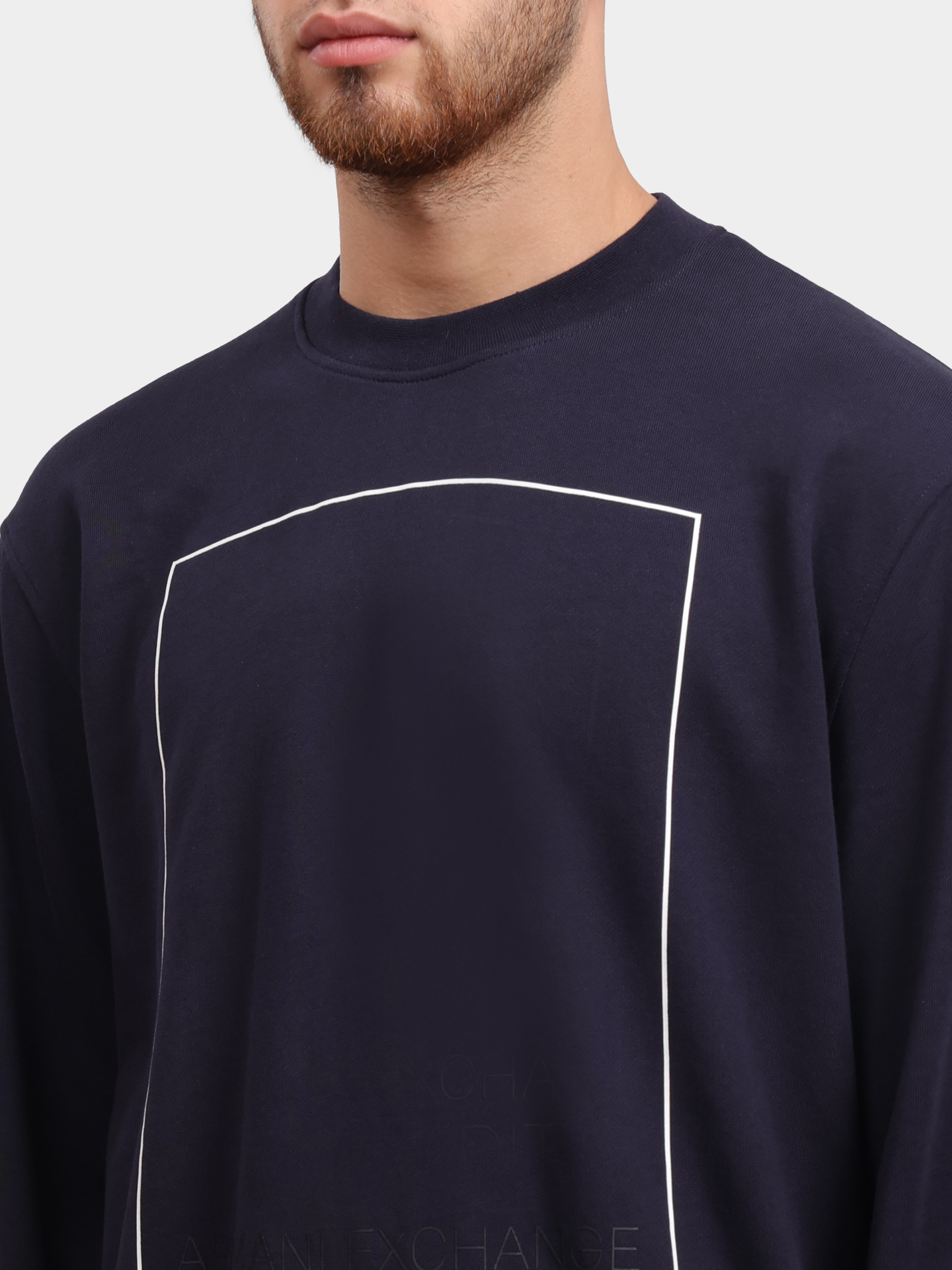 Свитшот Armani Exchange 3DZMHH ZJGGZ 15CX хлопковый мужской — купить в интернет-магазине Verdistore