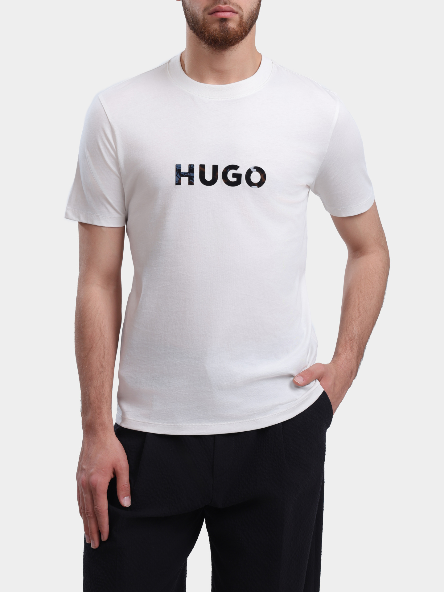 Футболка Hugo 50557437 102 хлопковая мужская — купить в интернет-магазине Verdistore