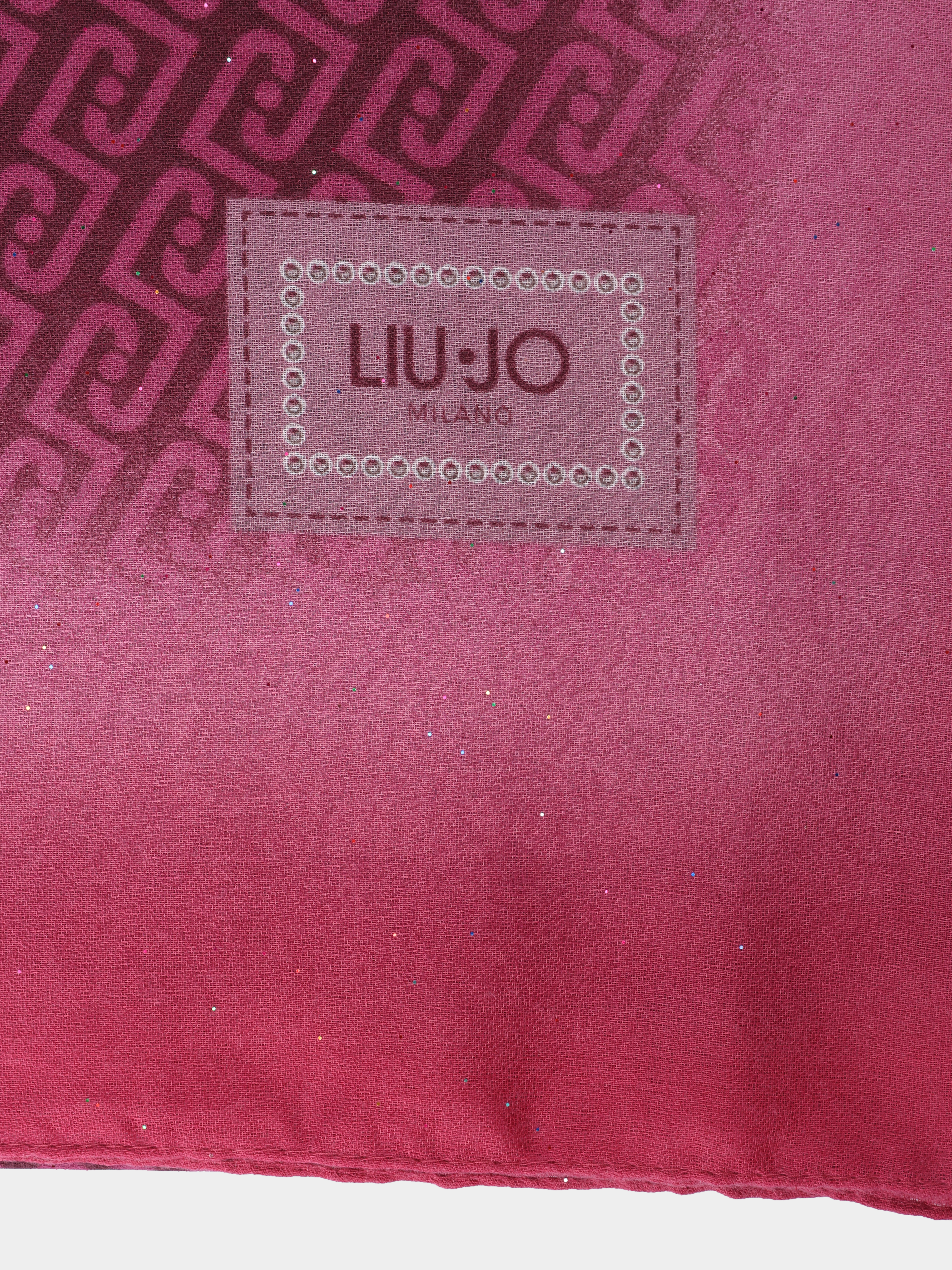 Палантин Liu-Jo 2F6064 T2745 92033 бордовый женский с блестками — купить в интернет-магазине Verdistore