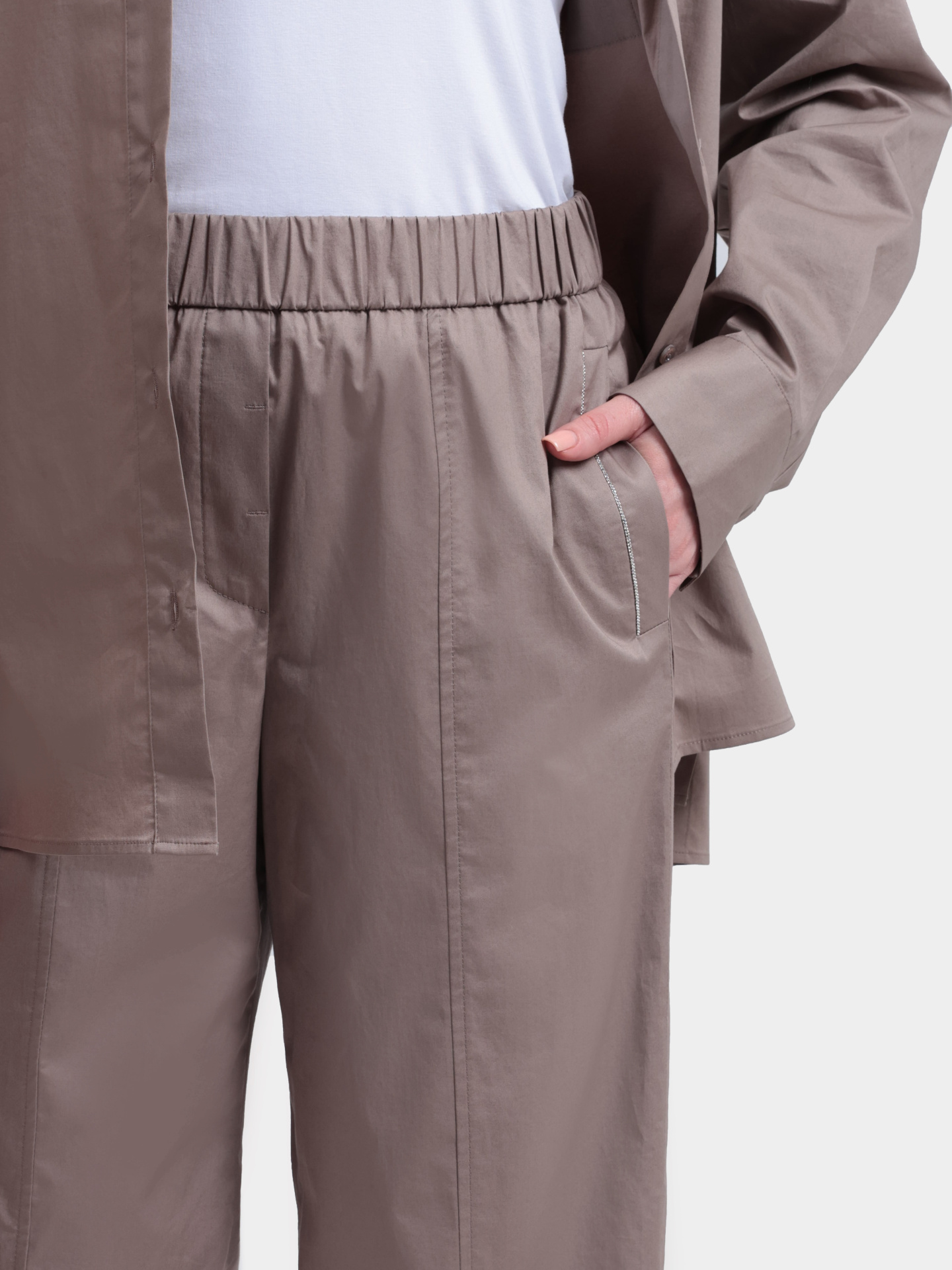 Брюки Peserico A04530 1979 149 хлопковые женские — купить в интернет-магазине Verdistore