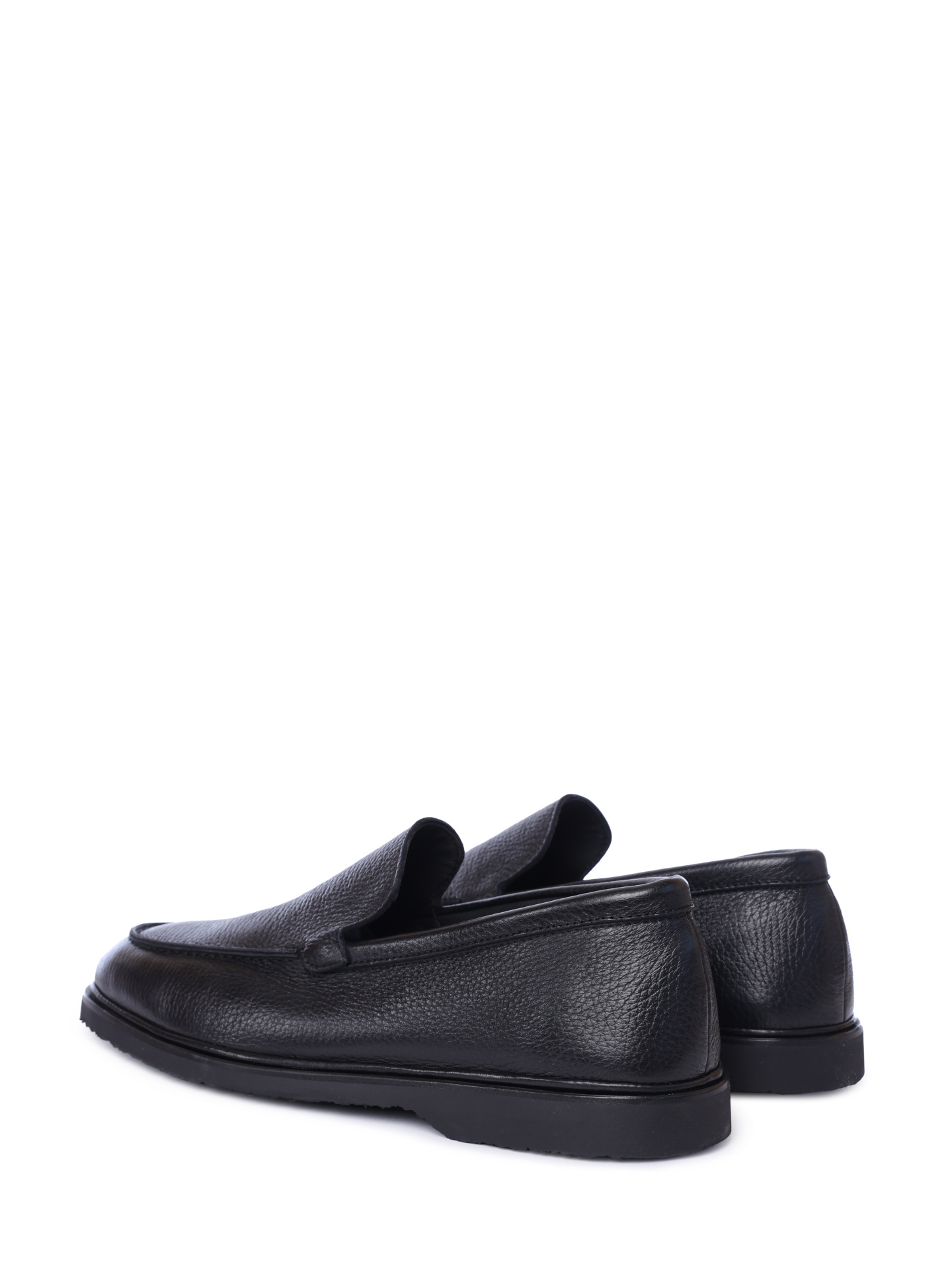 Лоферы Antonio Maurizi ALONSO / NERO черные мужские из зернистой кожи — купить в интернет-магазине Verdistore