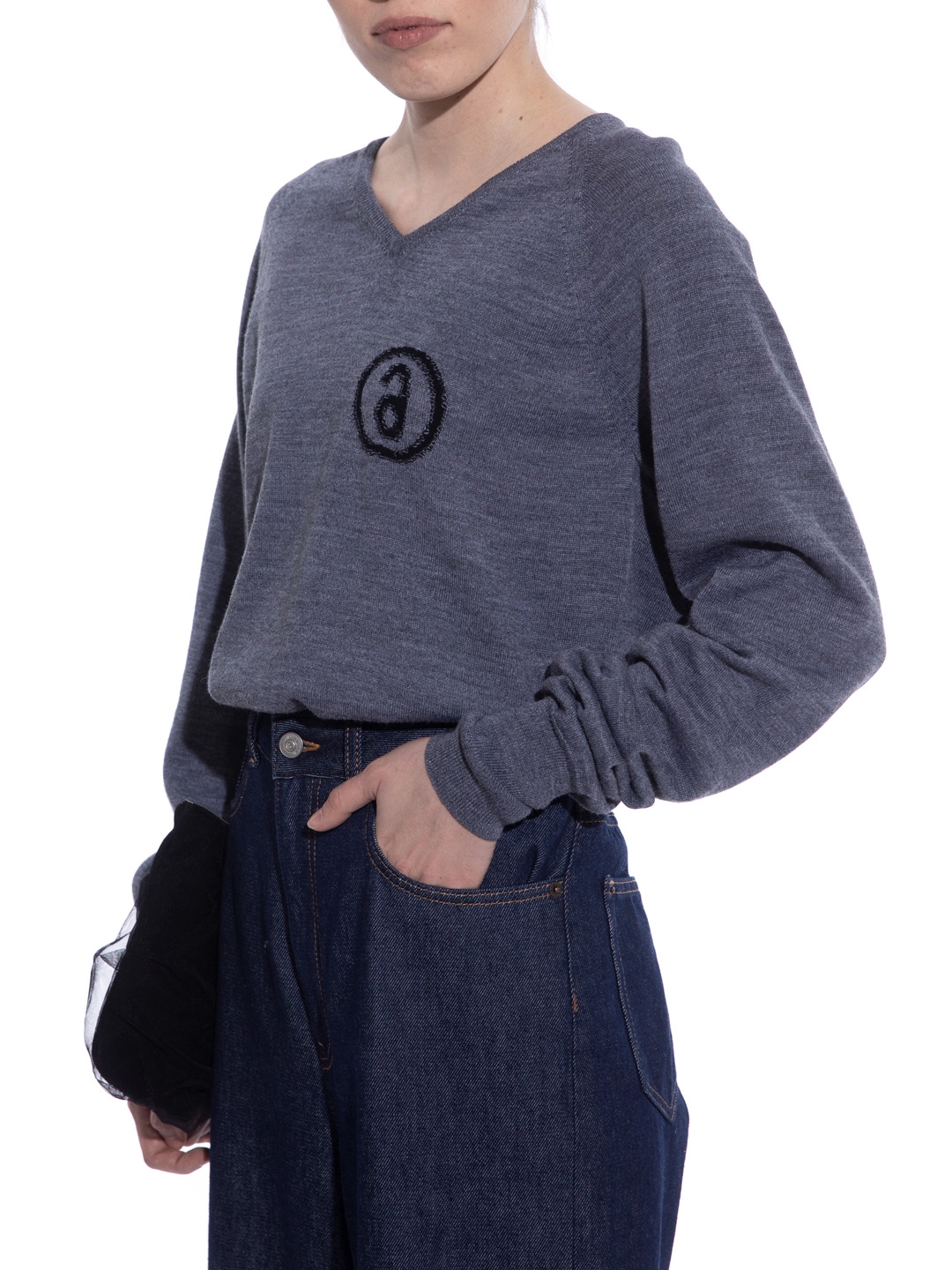 Пуловер с вышивкой — купить в интернет-магазине Verdistore