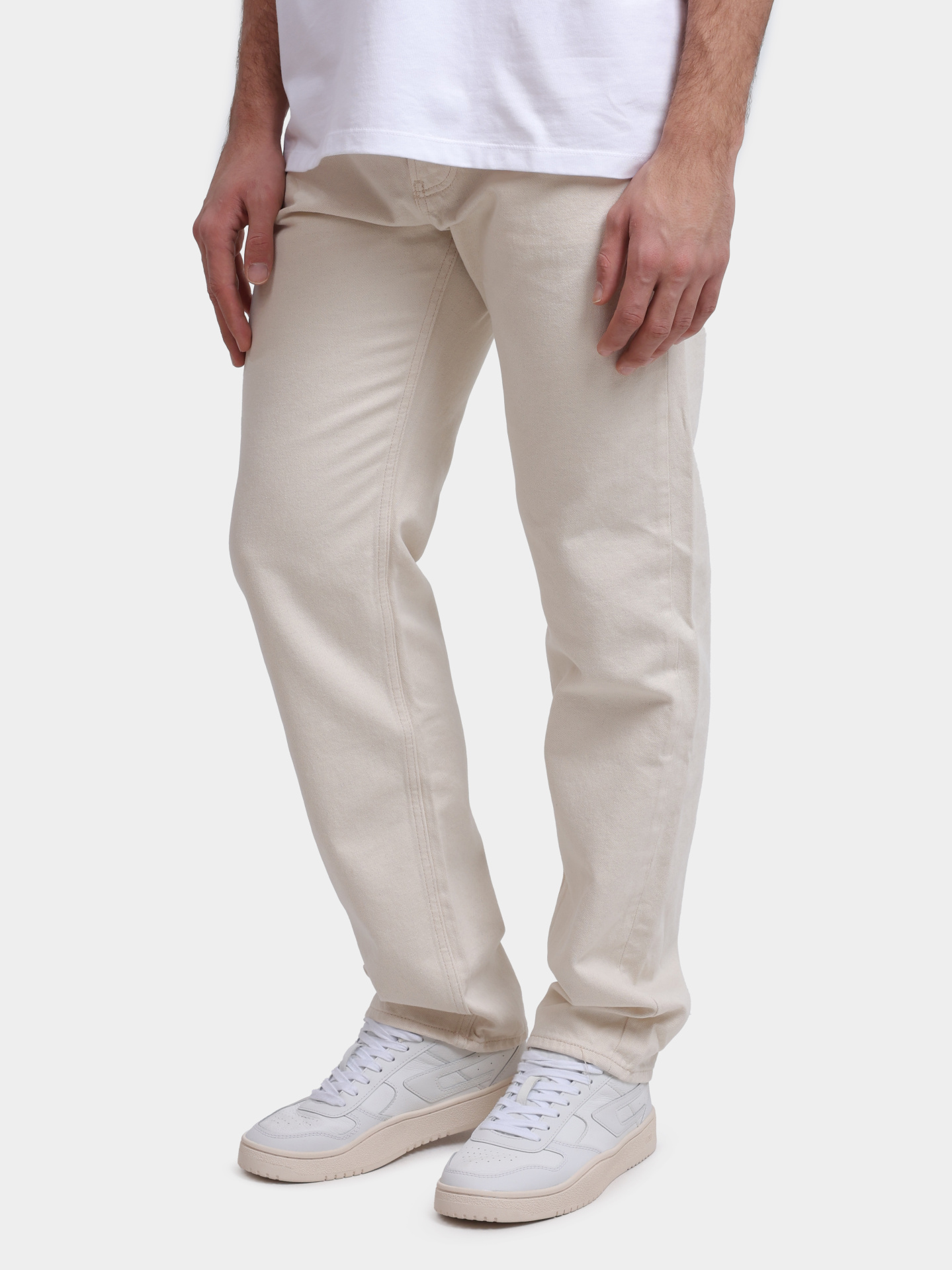 Джинсы Calvin Klein Jeans J30J32753932 1AA бежевые мужские — купить в интернет-магазине Verdistore