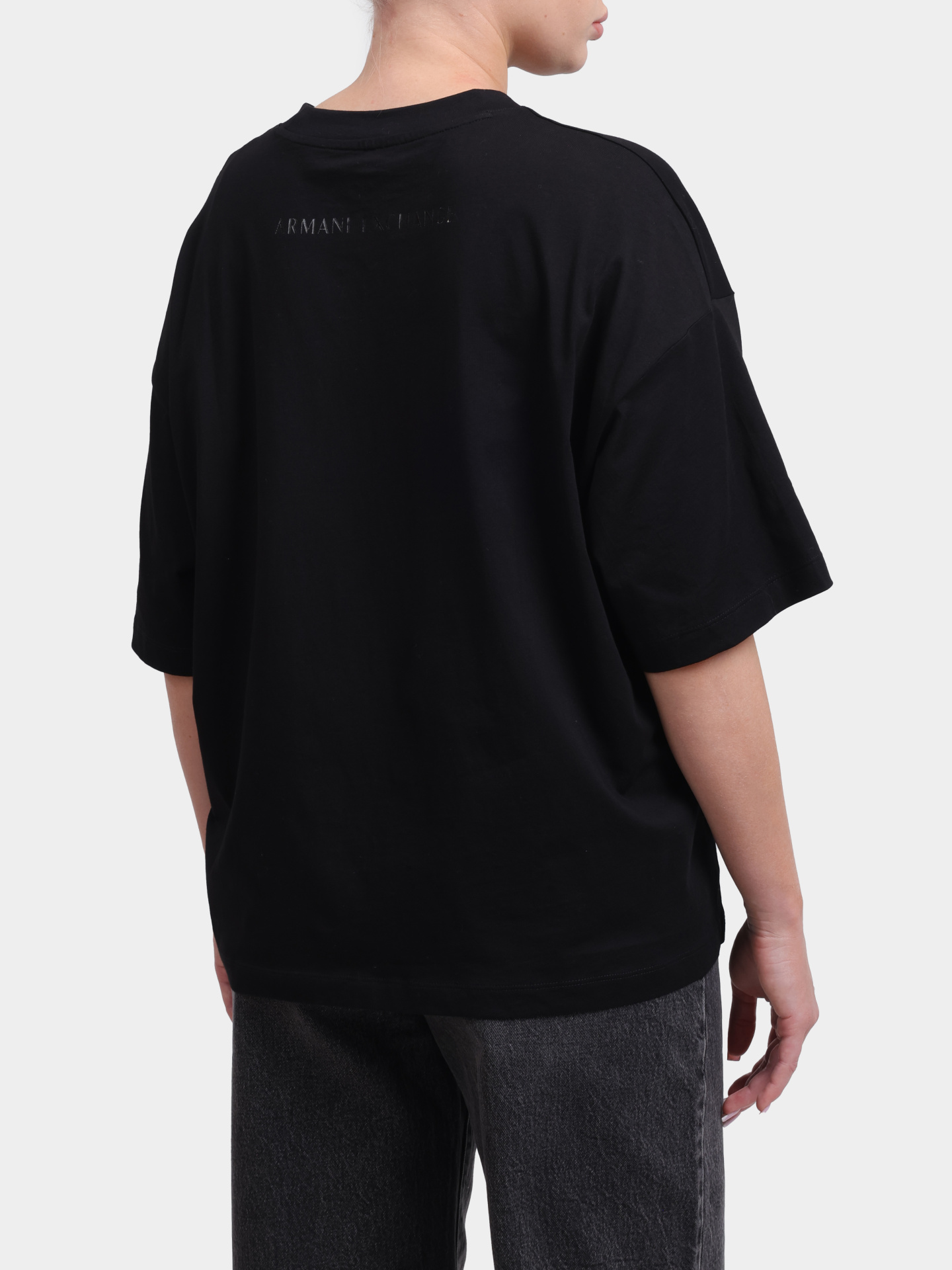 Футболка Armani Exchange XW001078 AF10356 UC001 хлопковая женская — купить в интернет-магазине Verdistore