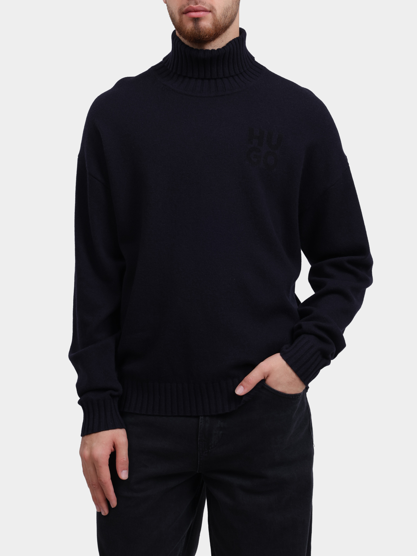 Водолазка Hugo 50527327 410 шерстяная мужская — купить в интернет-магазине Verdistore