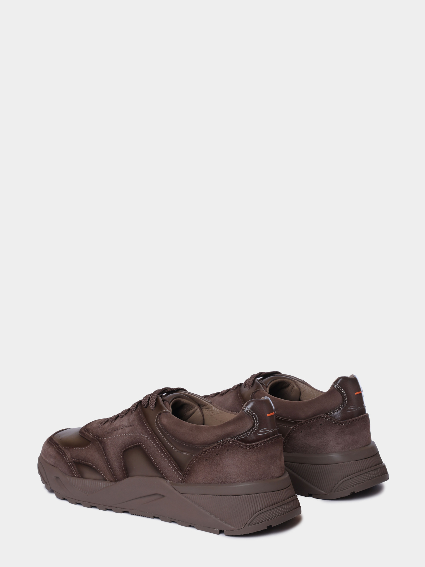 Кроссовки Santoni MBIG22112CPATKOHE81 комбинированные мужские — купить в интернет-магазине Verdistore