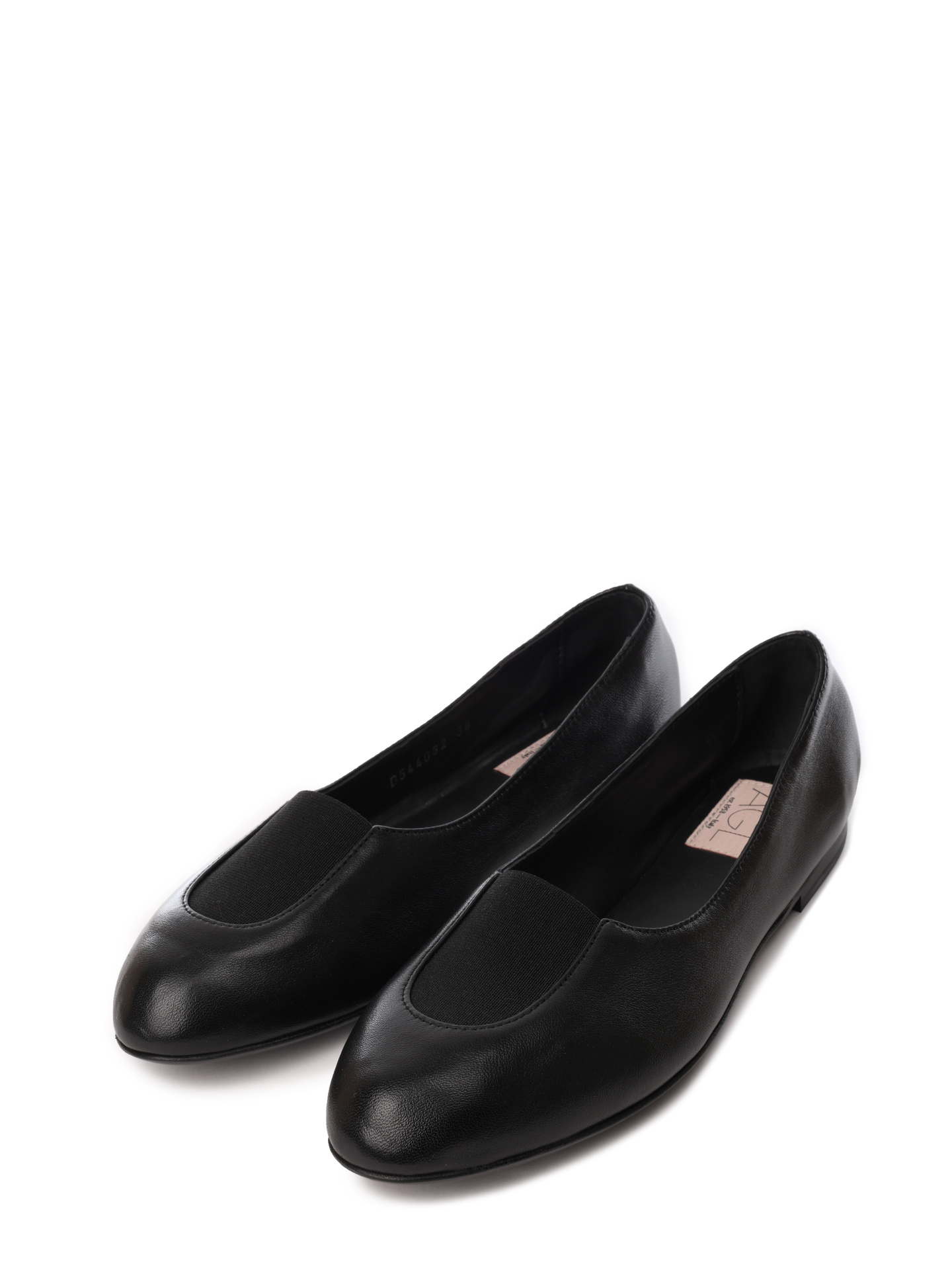 Балетки AGL D544032PCSOFTY 0000 черные женские — купить в интернет-магазине Verdistore