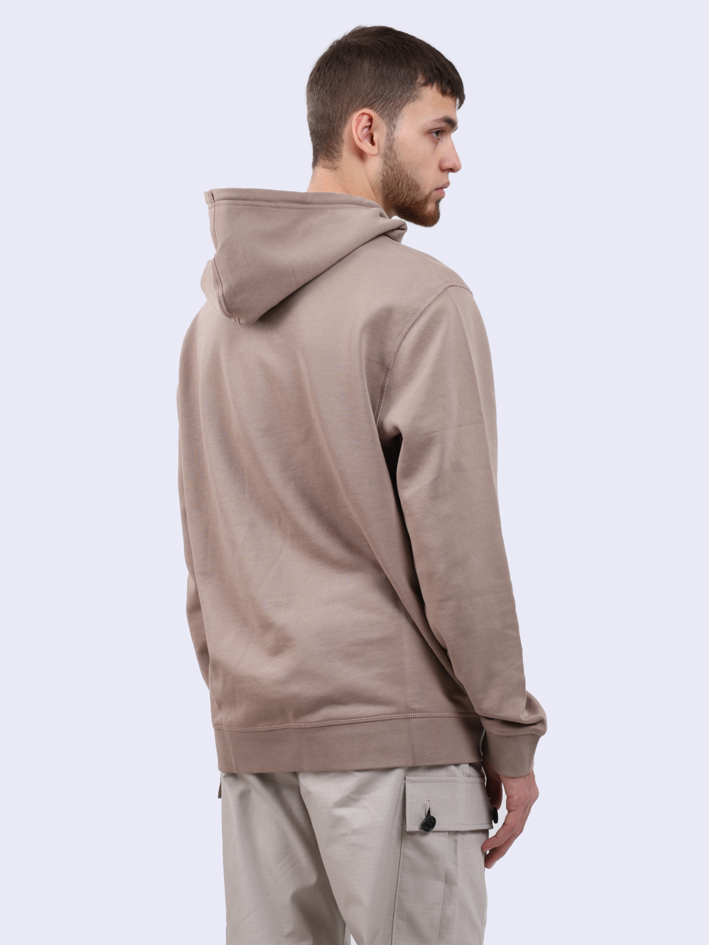 Худи Boss 50509314 246 бежевое мужское из хлопка — купить в интернет-магазине Verdistore