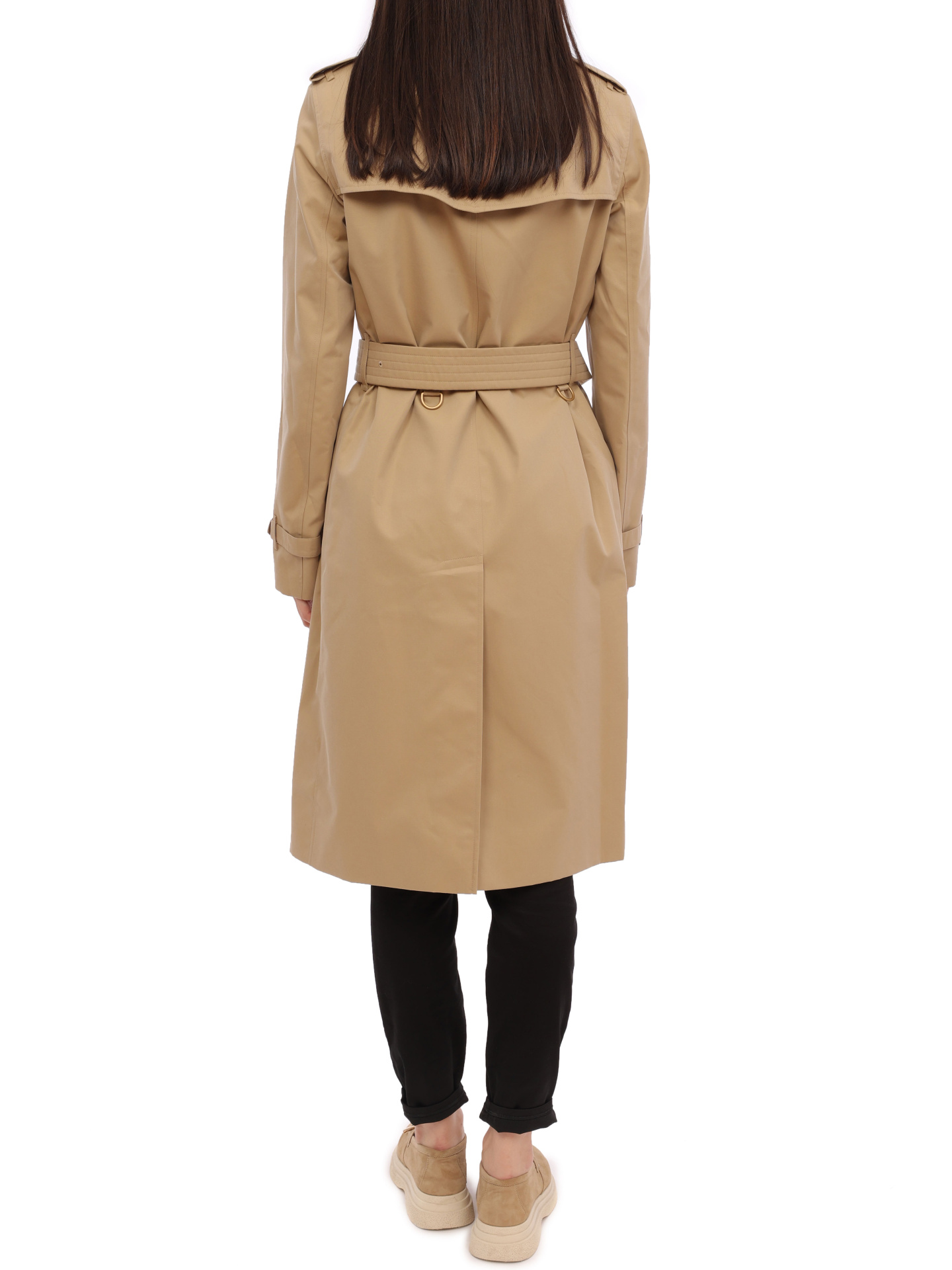 Тренч Burberry 8045288 A1366 бежевый женский — купить в интернет-магазине Verdistore