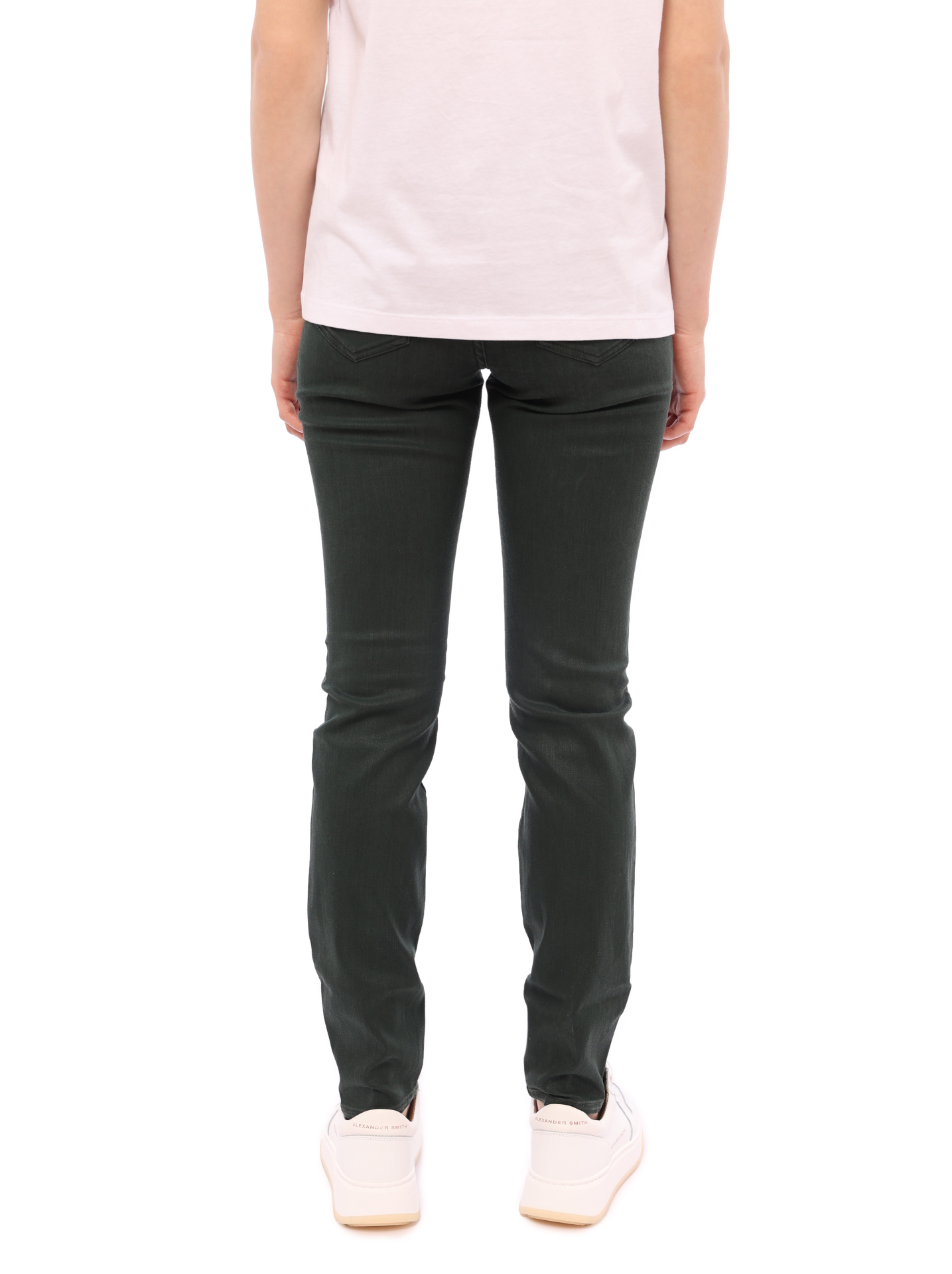 Джинсы Armani Exchange J01 1883 темно-зелёные женские — купить в интернет-магазине Verdistore