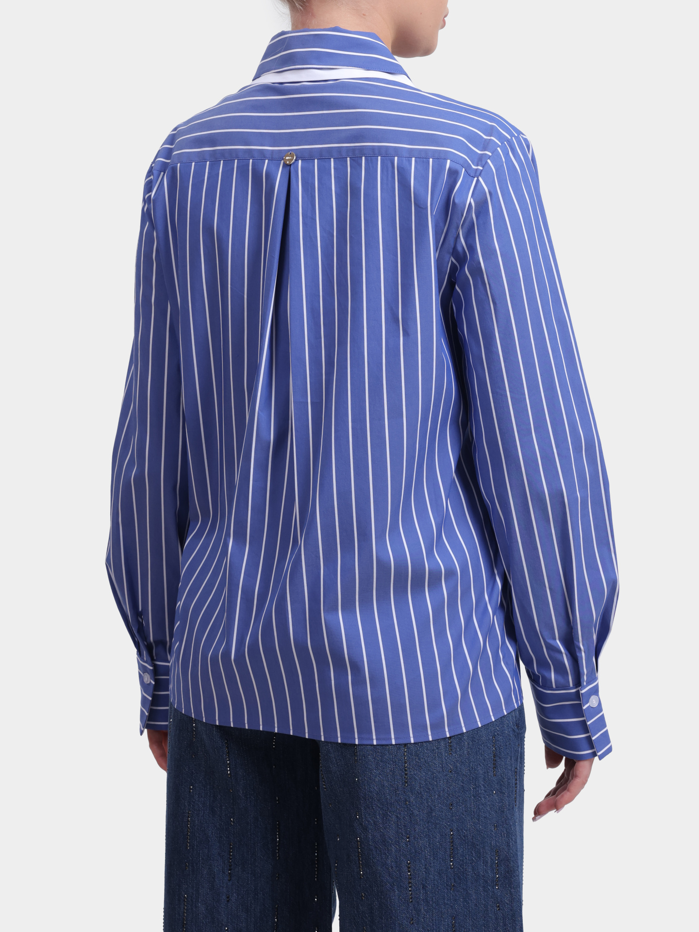 Рубашка Liu-Jo WA6183 T407A T9601 полосатая женская — купить в интернет-магазине Verdistore