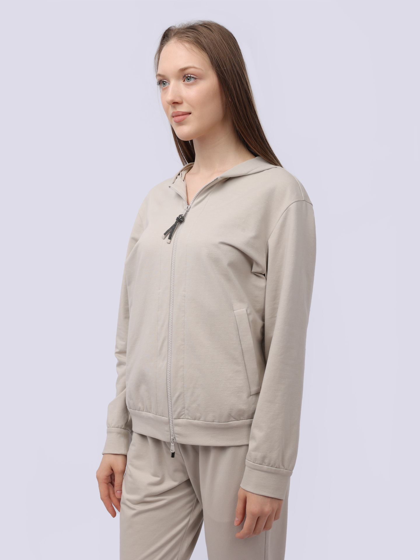 Мастерка Brunello Cucinelli MH827B1190 С9593 хлопковая женская — купить в интернет-магазине Verdistore