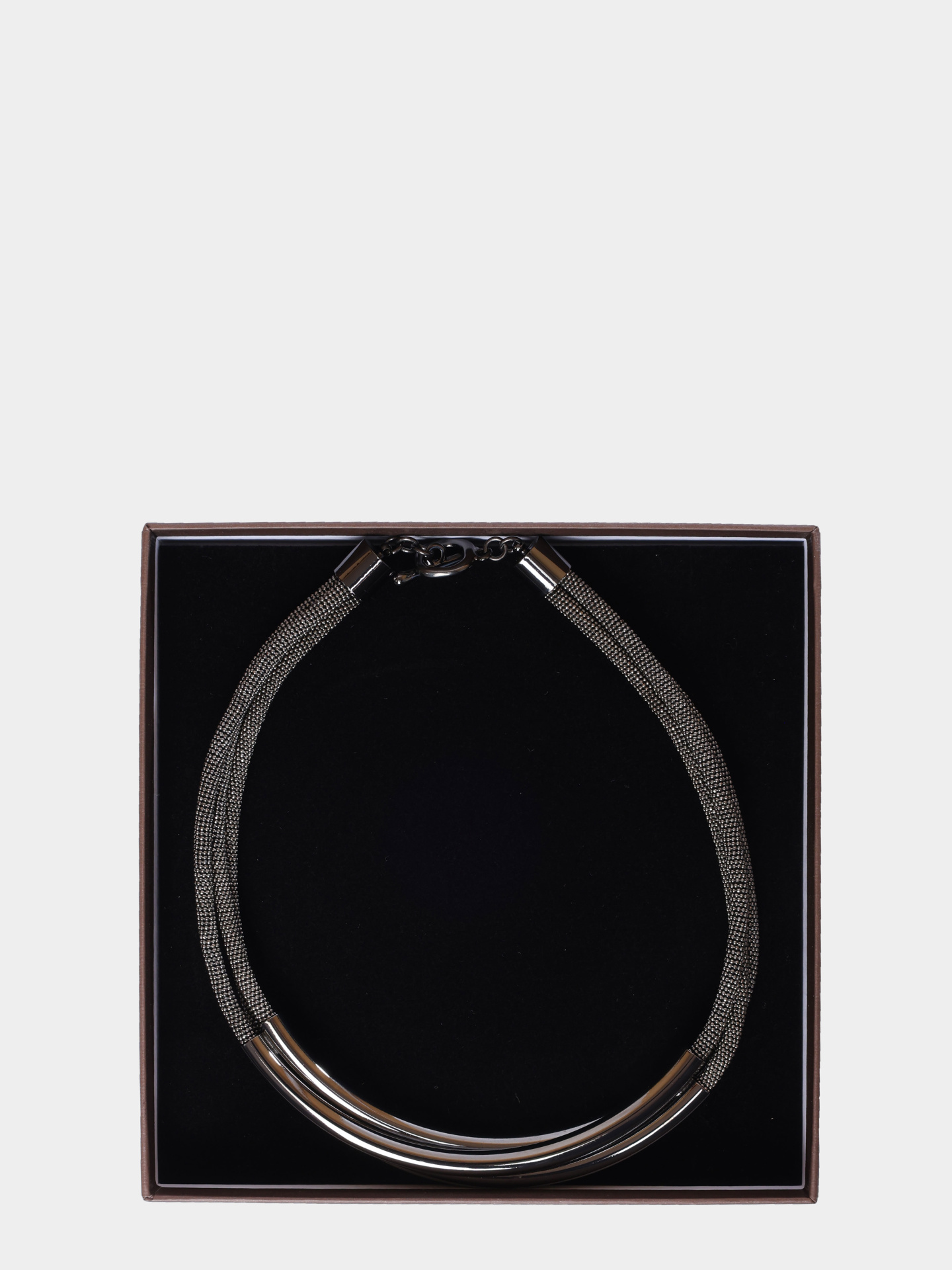 Колье Peserico E35495C0 CC726 975 серебристое женское — купить в интернет-магазине Verdistore