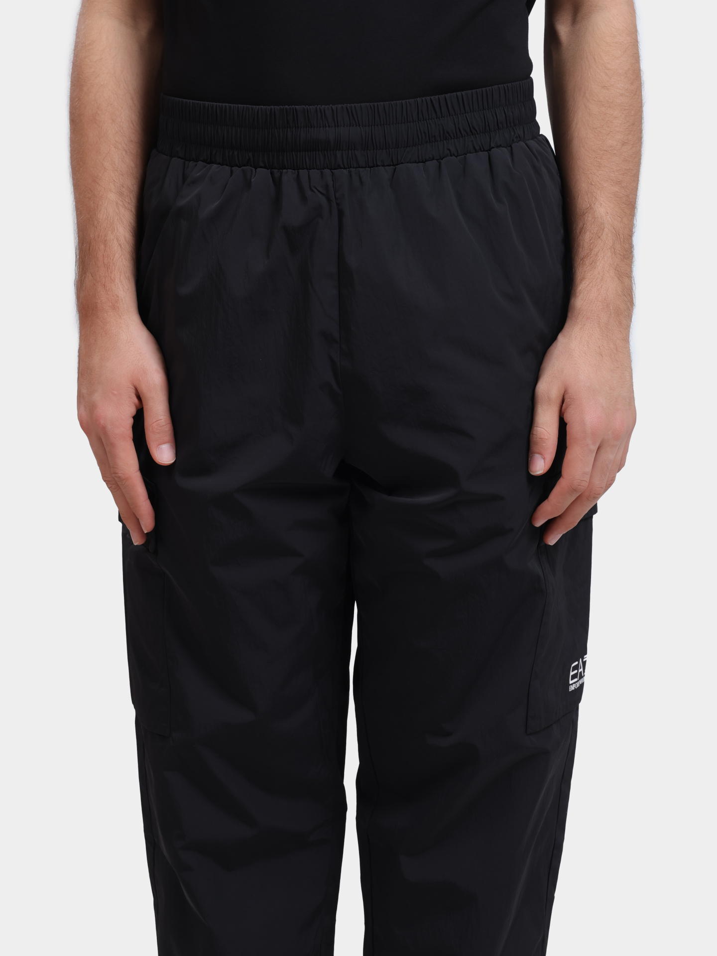 Брюки спортивные EA7 7M000953 AF13190 UC001 черные мужские — купить в интернет-магазине Verdistore